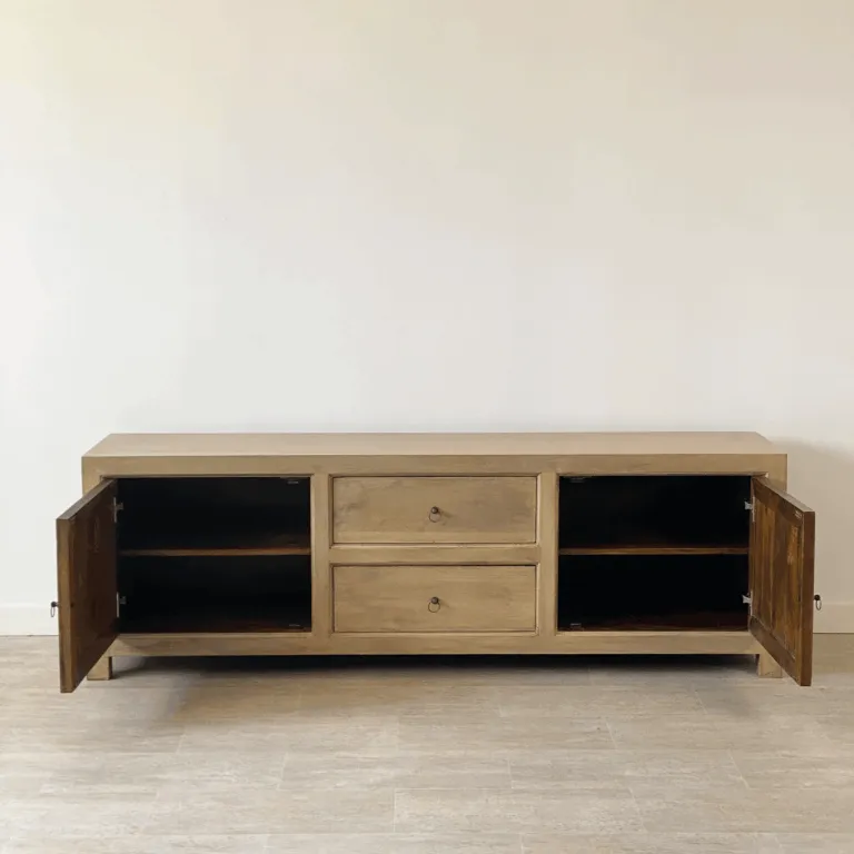 Mueble TV Rustic de mango — Foto 2