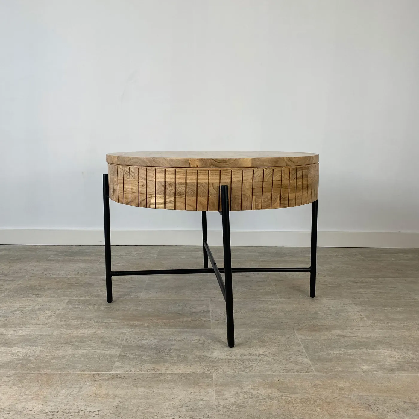 Mesa de centro Barcelona de acacia — Foto 3
