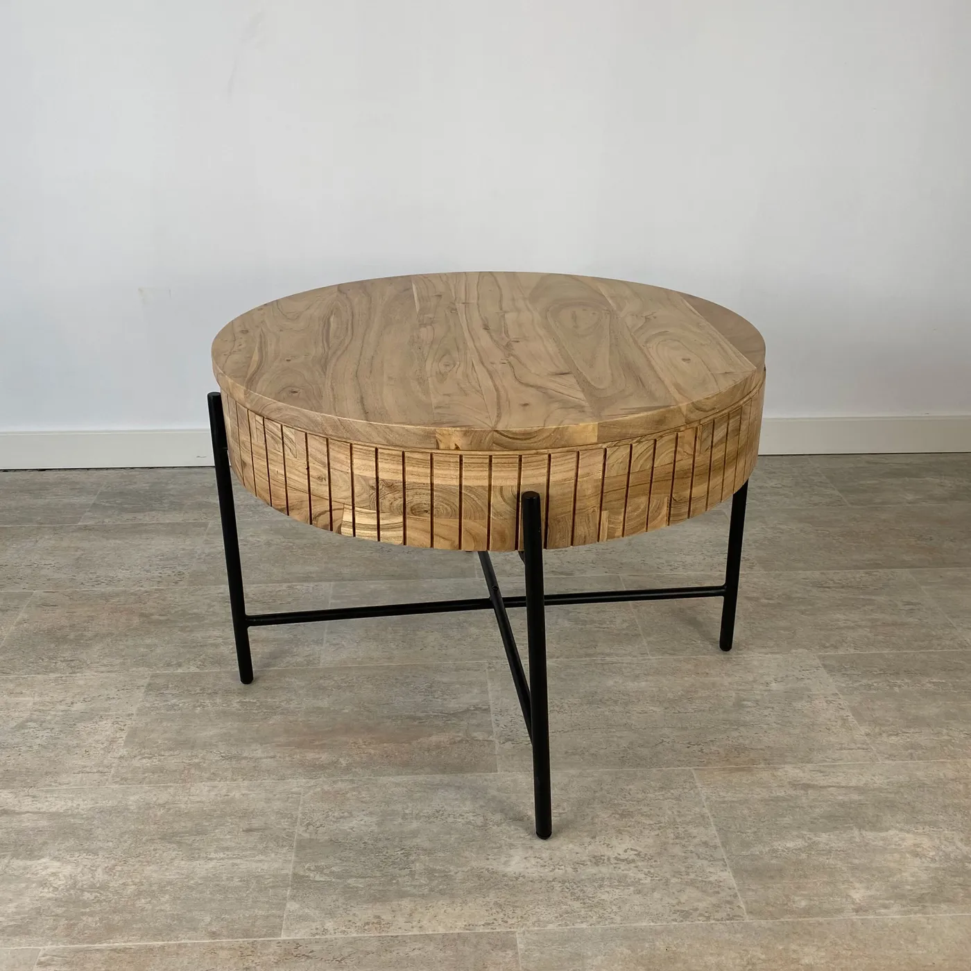 Mesa de centro Barcelona de acacia — Foto 4