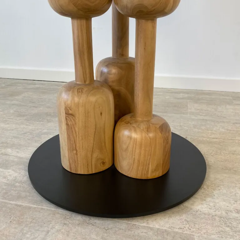 Barcelona acacia dining table — Photo 3