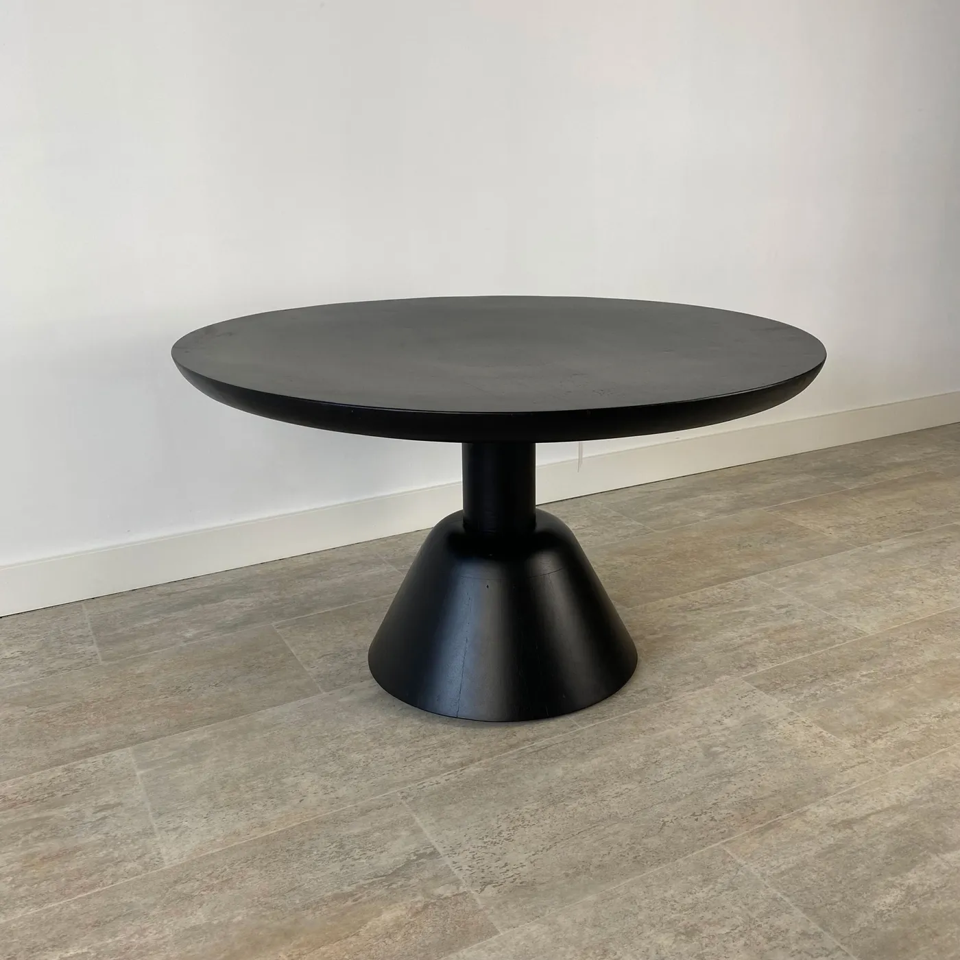 Salontafel van mangohout zwart — Foto 2