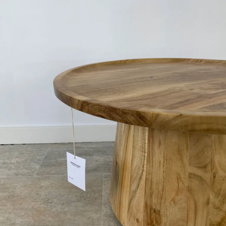 Mesa de centro Pure de acacia — Foto 2
