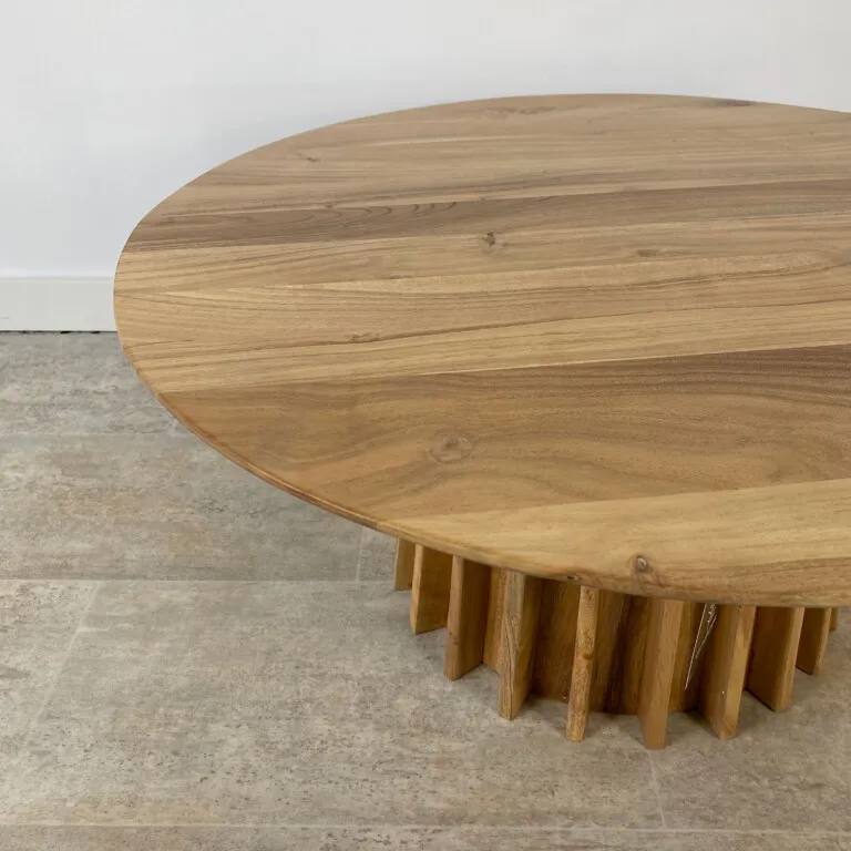Mesa de centro Marks de acacia — Foto 2