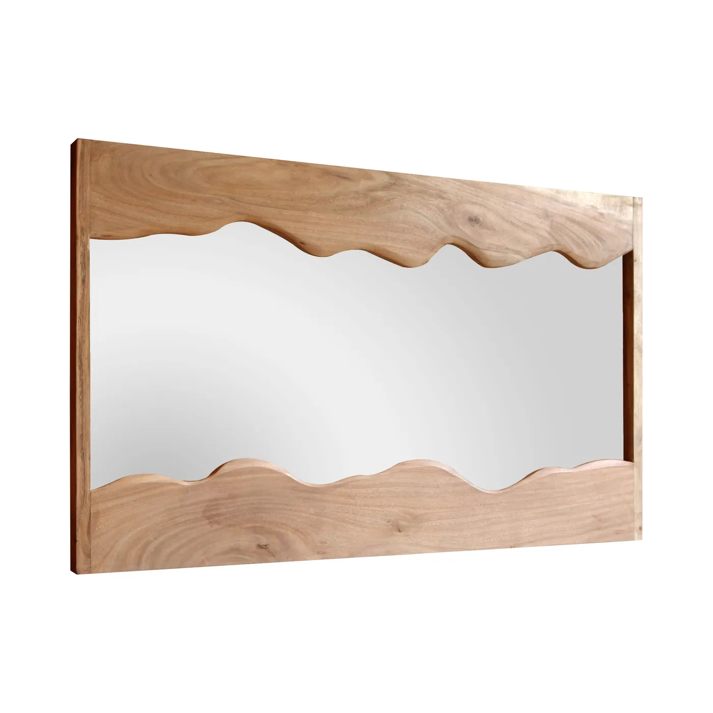 Live Edge acacia mirror — Photo 2
