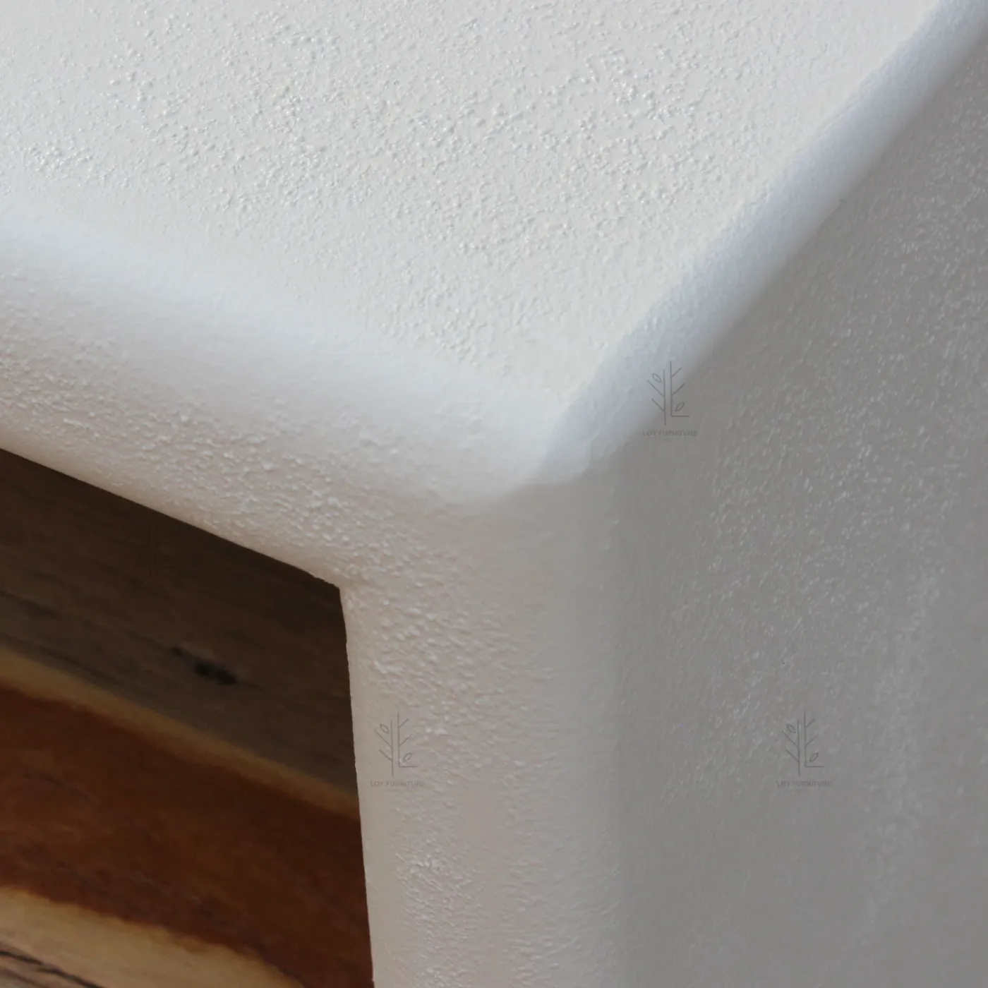 Buffet Ibiza en bois recyclé et effet béton – 160 x 45 x 80 cm — Photo 6
