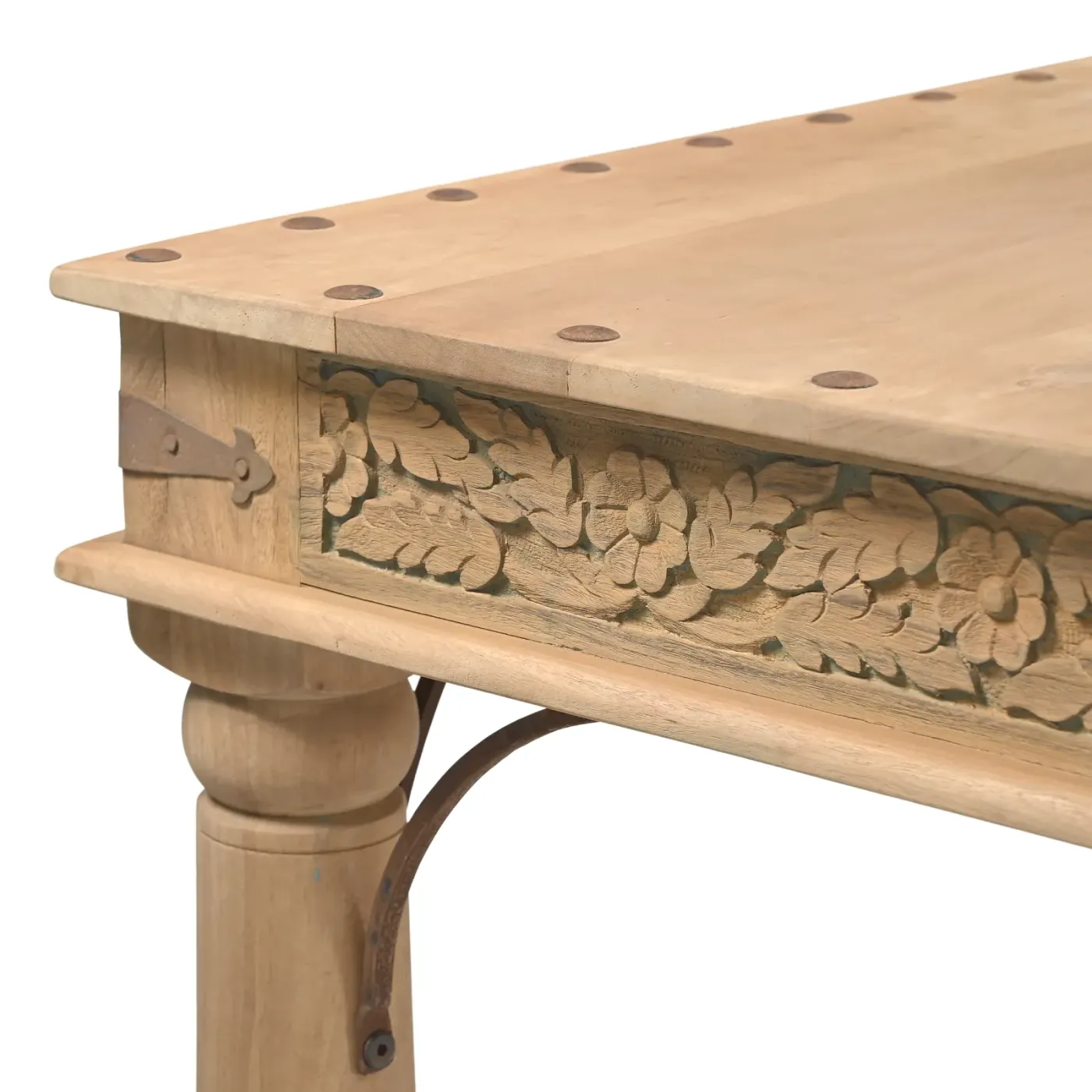 Eettafel Antic van mangohout — Foto 2