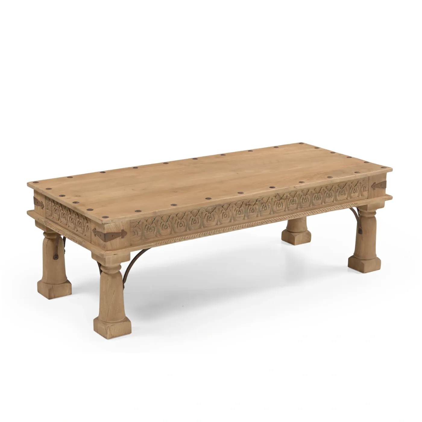 Table basse Antic en manguier — Photo 1