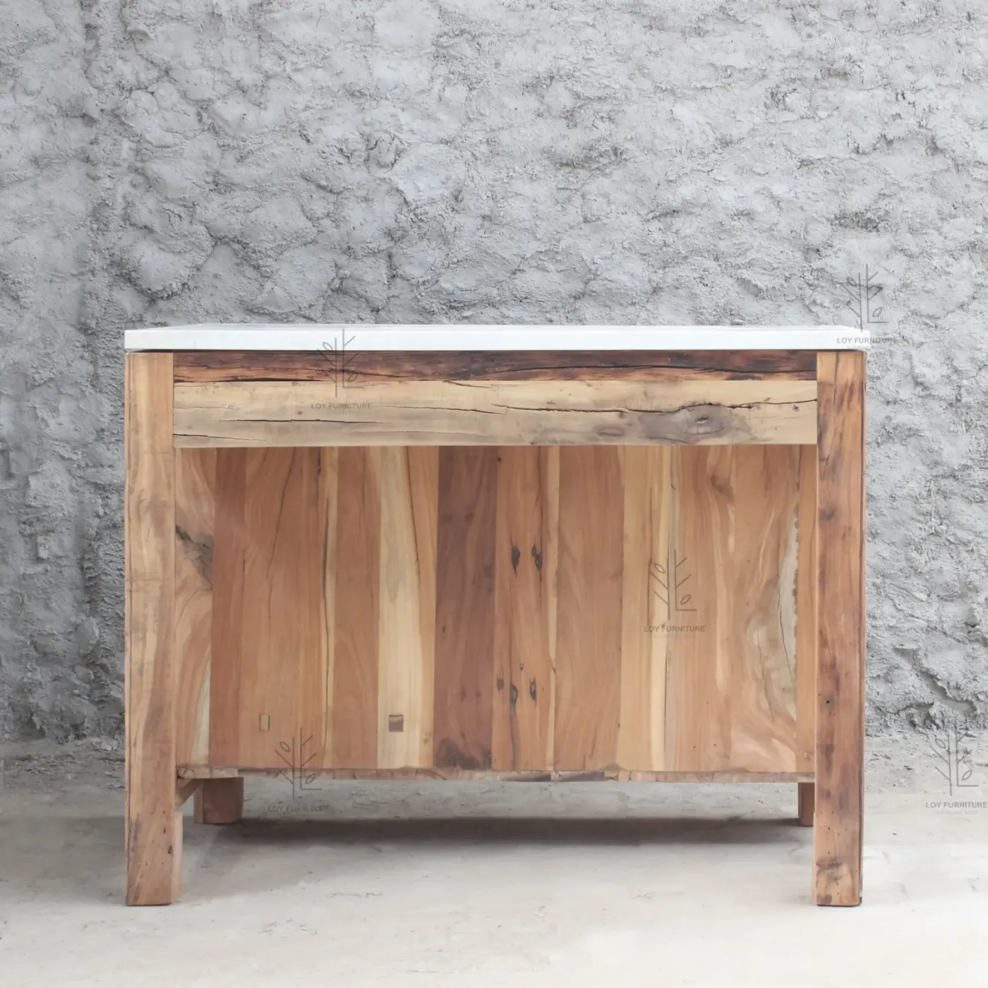 Article Isla Ibiza en bois et marbre recyclé — Photo 4