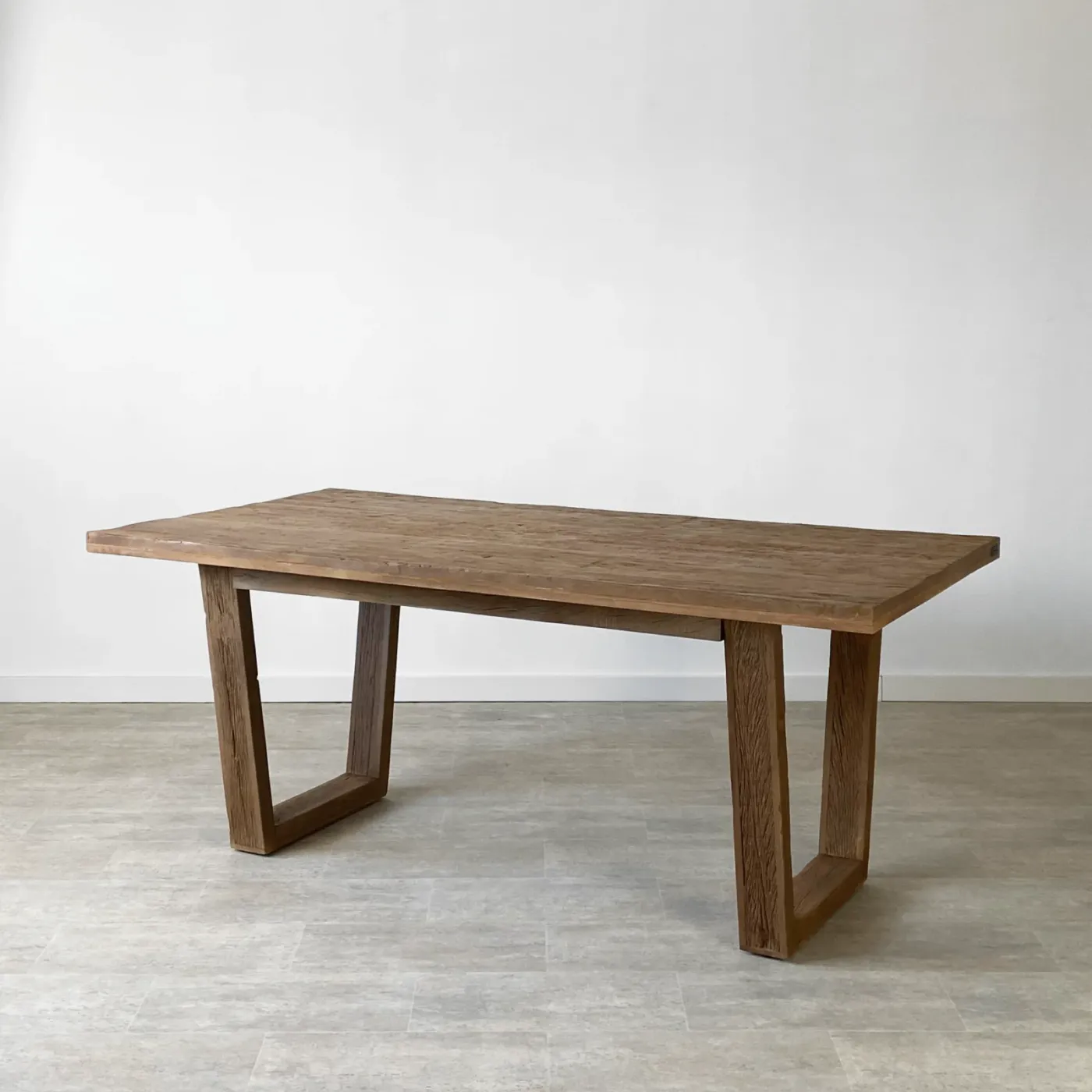 Formentera reclaimed wood dining table — Photo 1