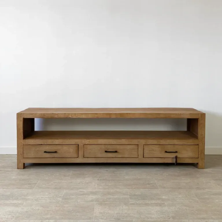 Mueble TV Formentera de madera reciclada — Foto 1