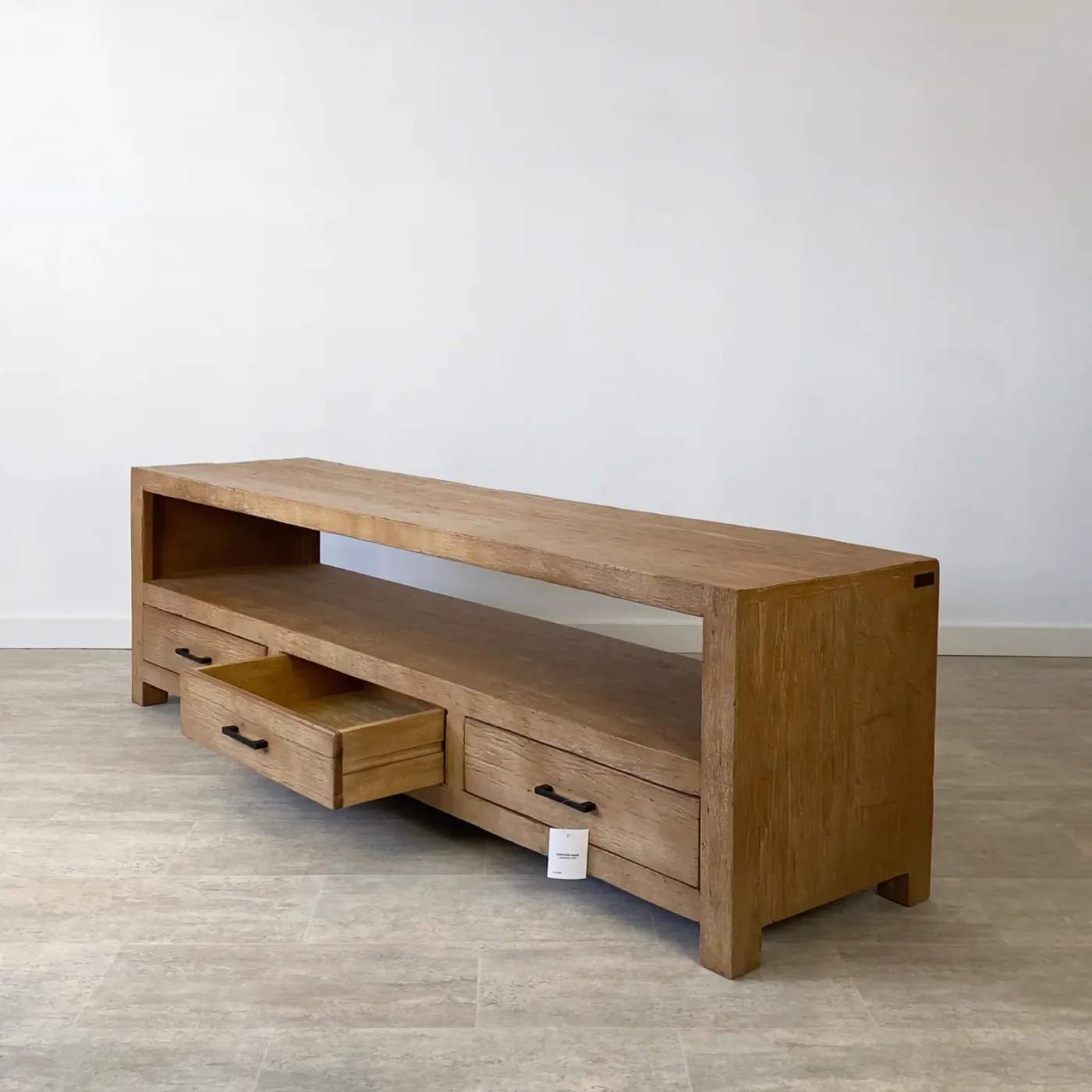 Mueble TV Formentera de madera reciclada — Foto 2