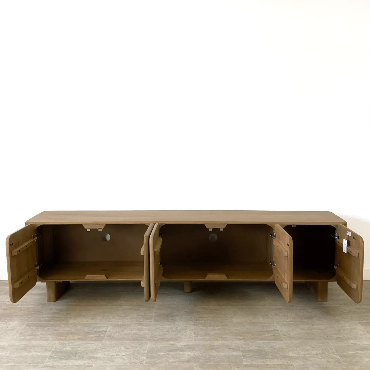 Meuble TV Curve en manguier — Photo 2