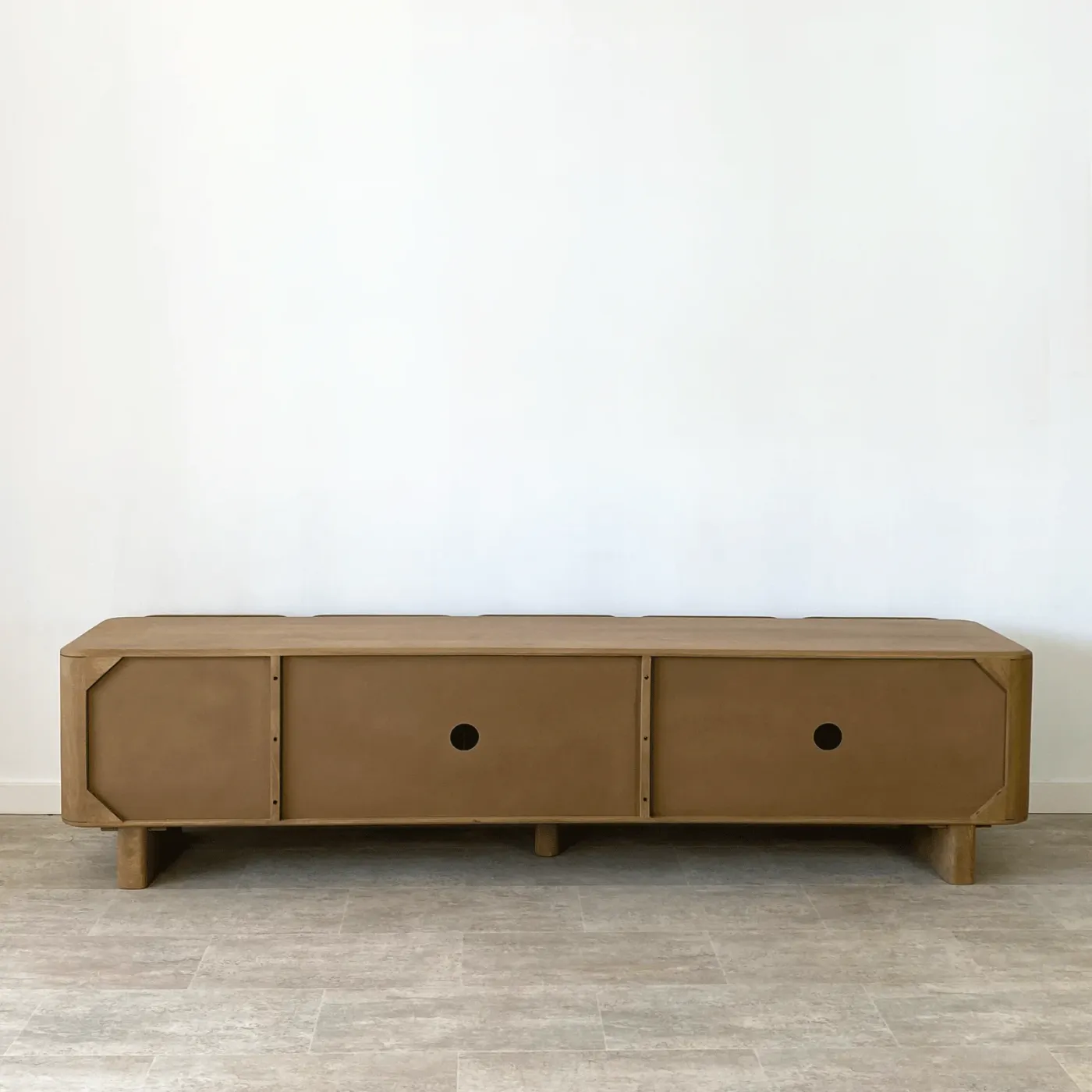Meuble TV Curve en manguier — Photo 6