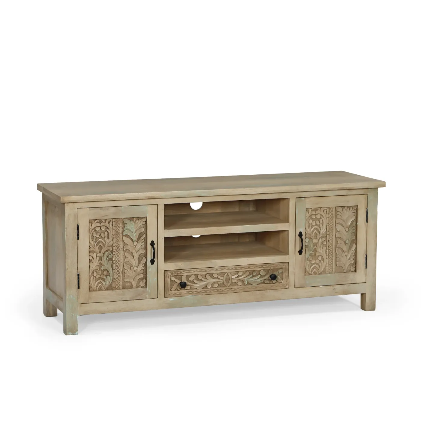 Bangalore mango wood TV unit — Photo 1