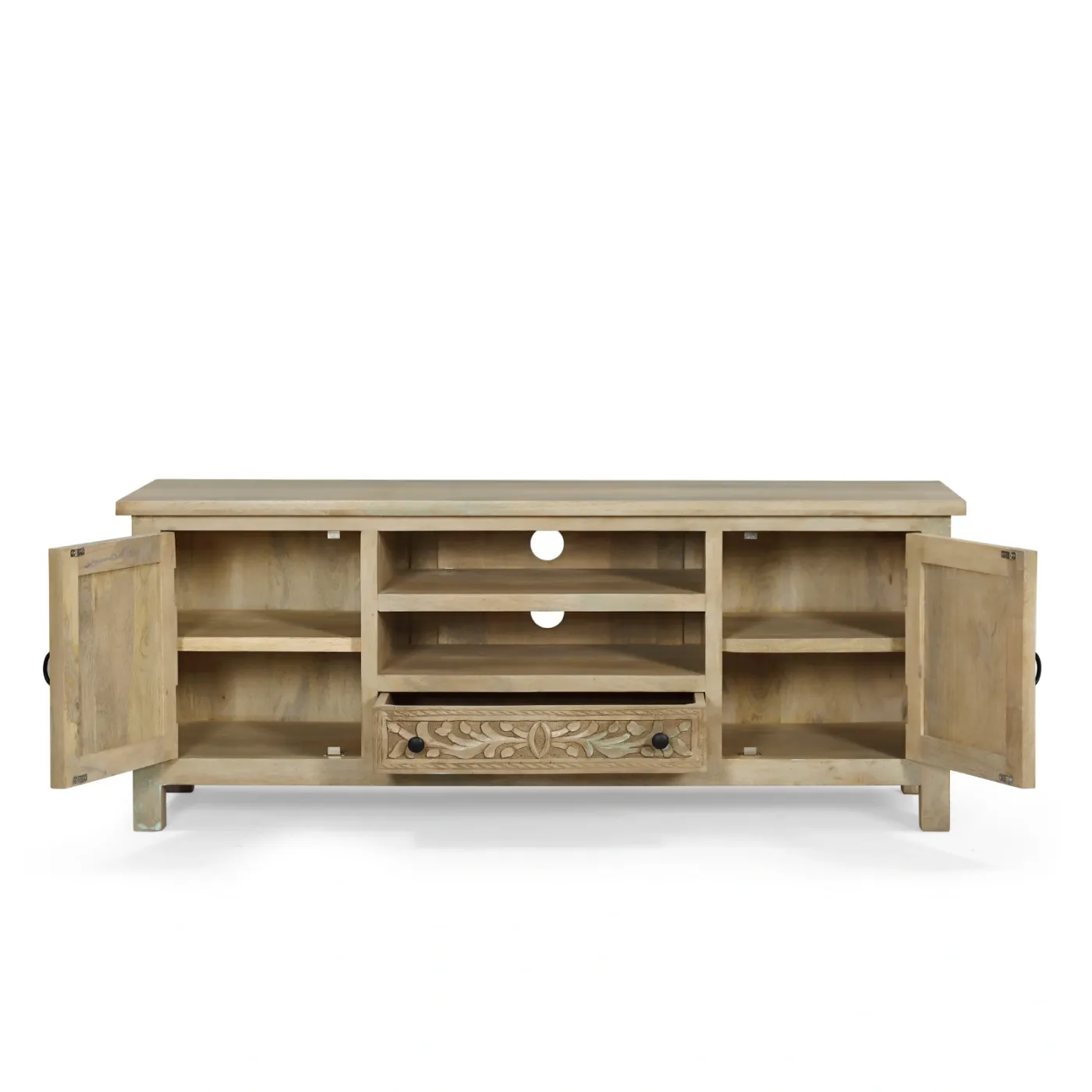 Bangalore mango wood TV unit — Photo 2