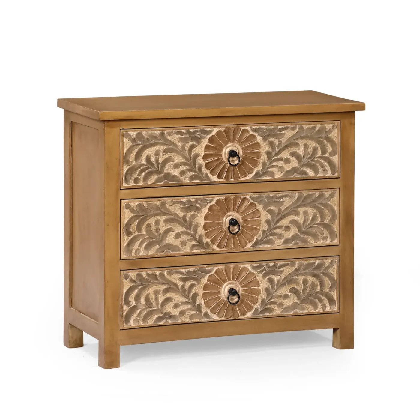 Calcuta commode van mangohout — Foto 3