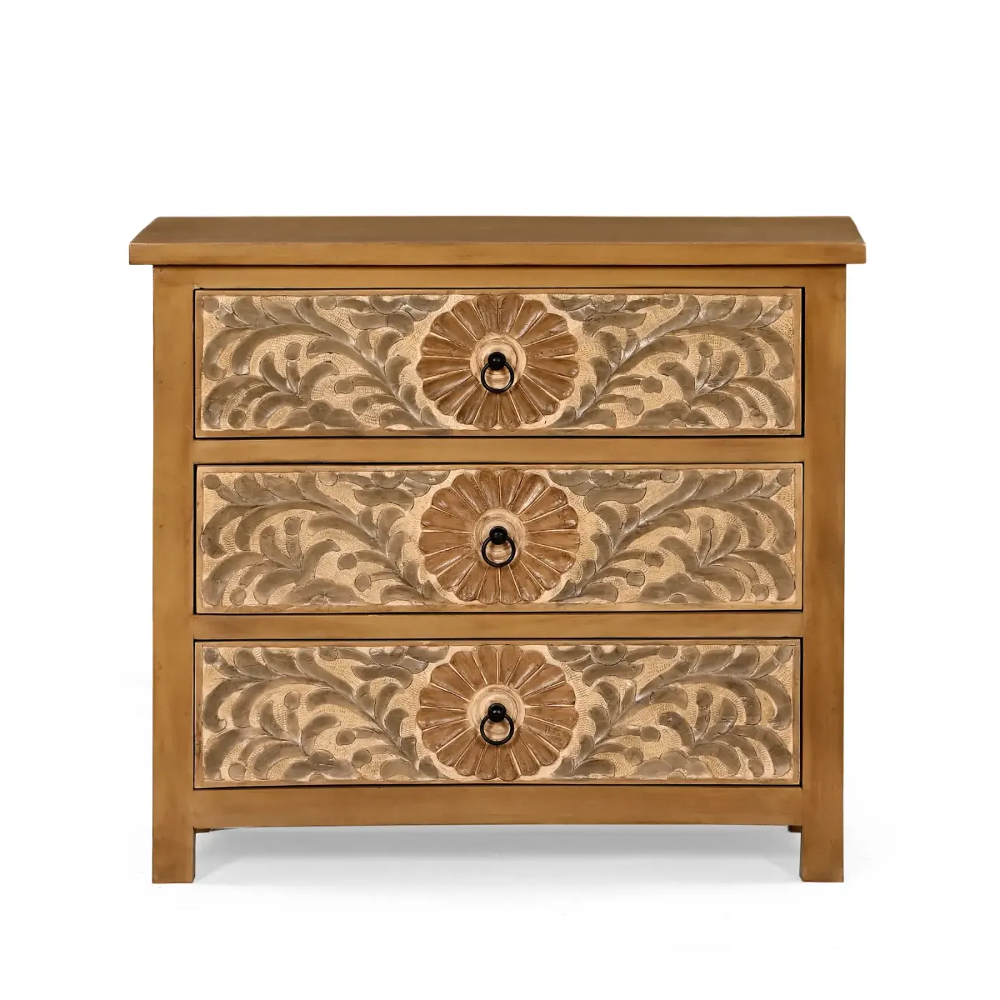 Calcuta commode van mangohout — Foto 5