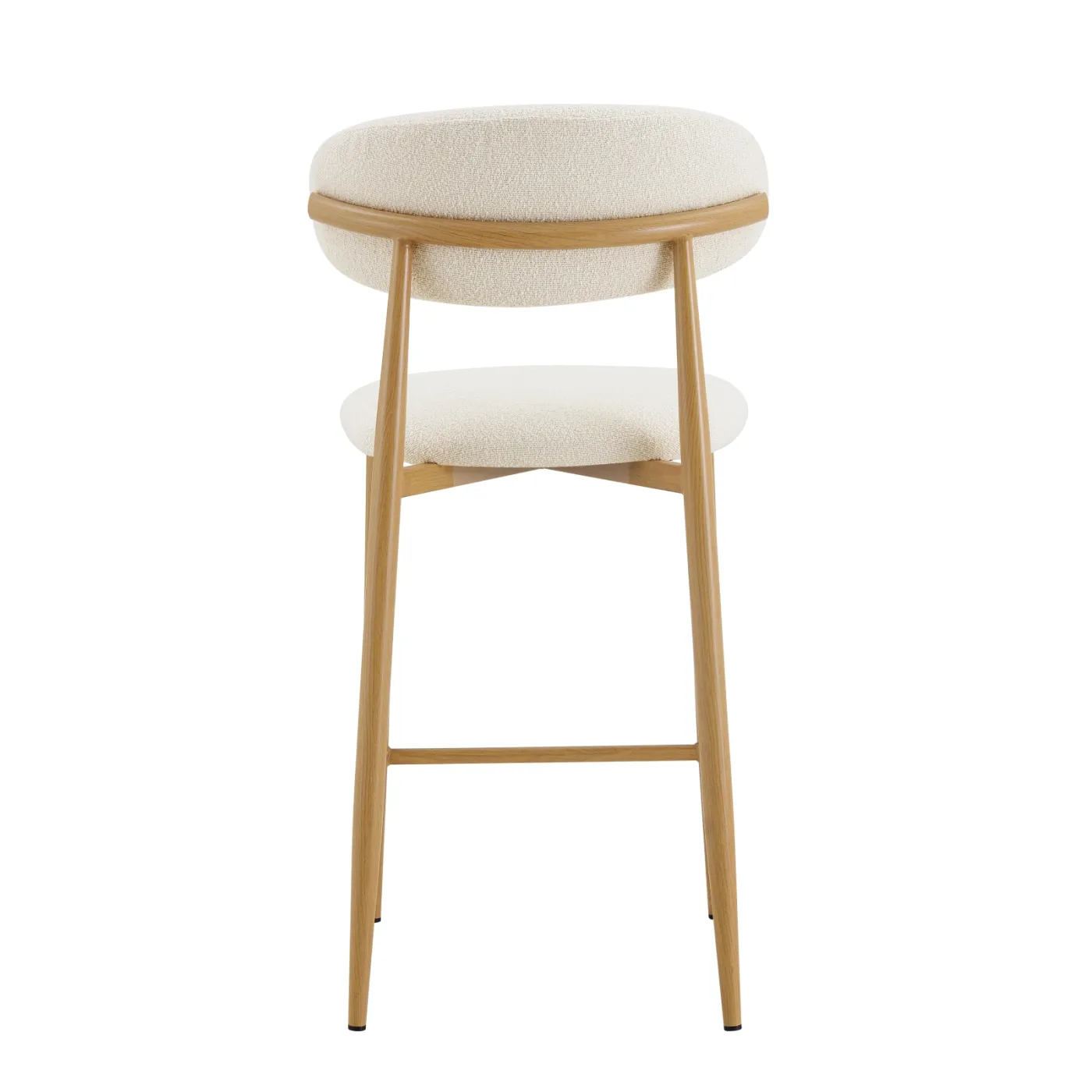 Set de 2 – taburetes Nord de metal y madera — Foto 3