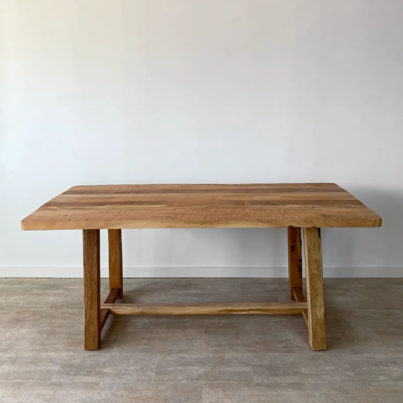 Ibiza wood recycled material dining table — Photo 1