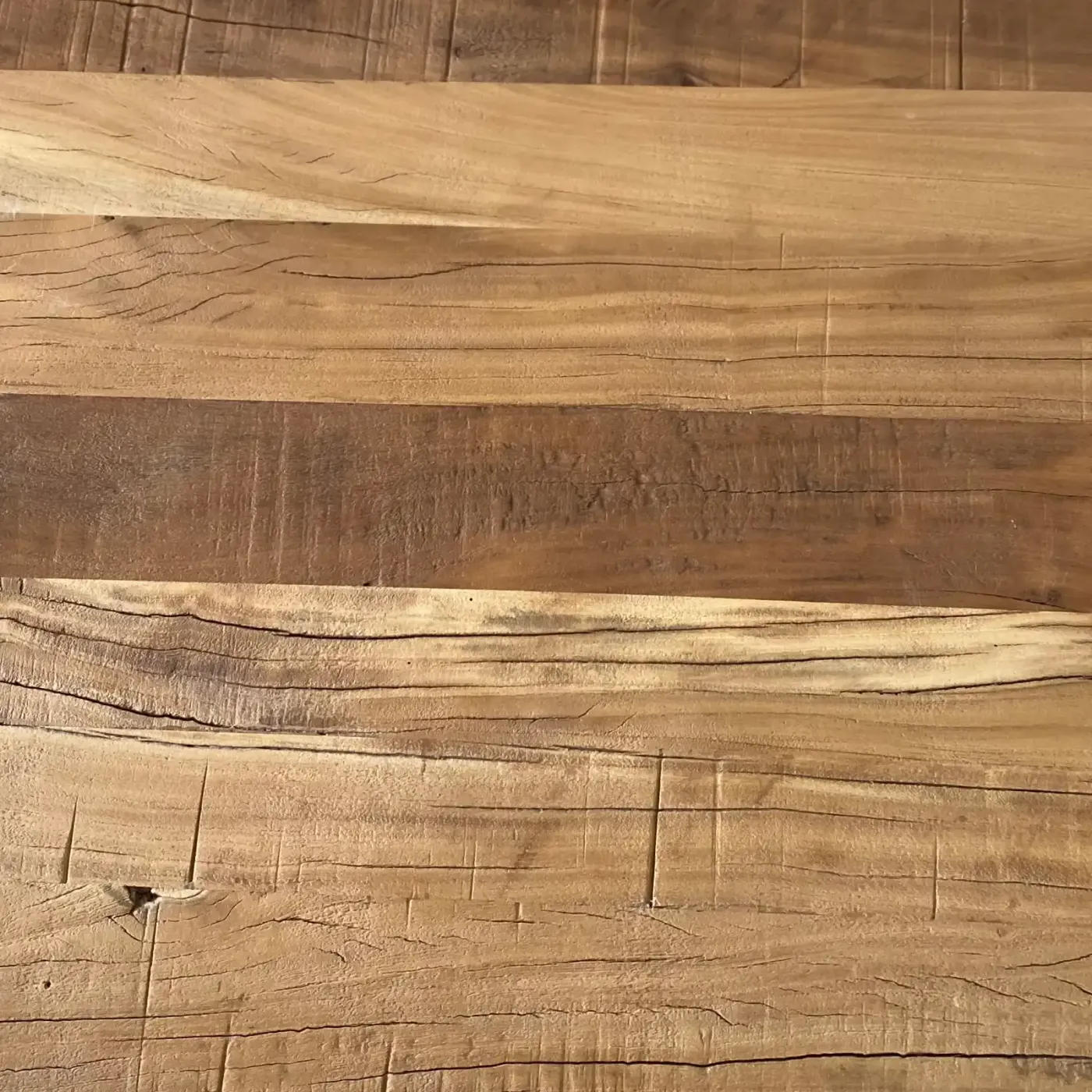 Ibiza wood recycled material dining table — Photo 4