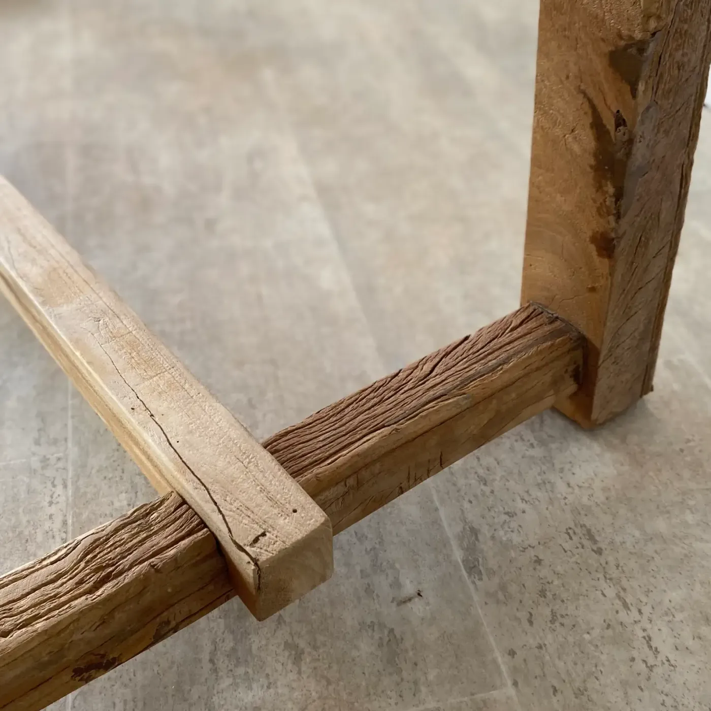 Ibiza wood recycled material dining table — Photo 6