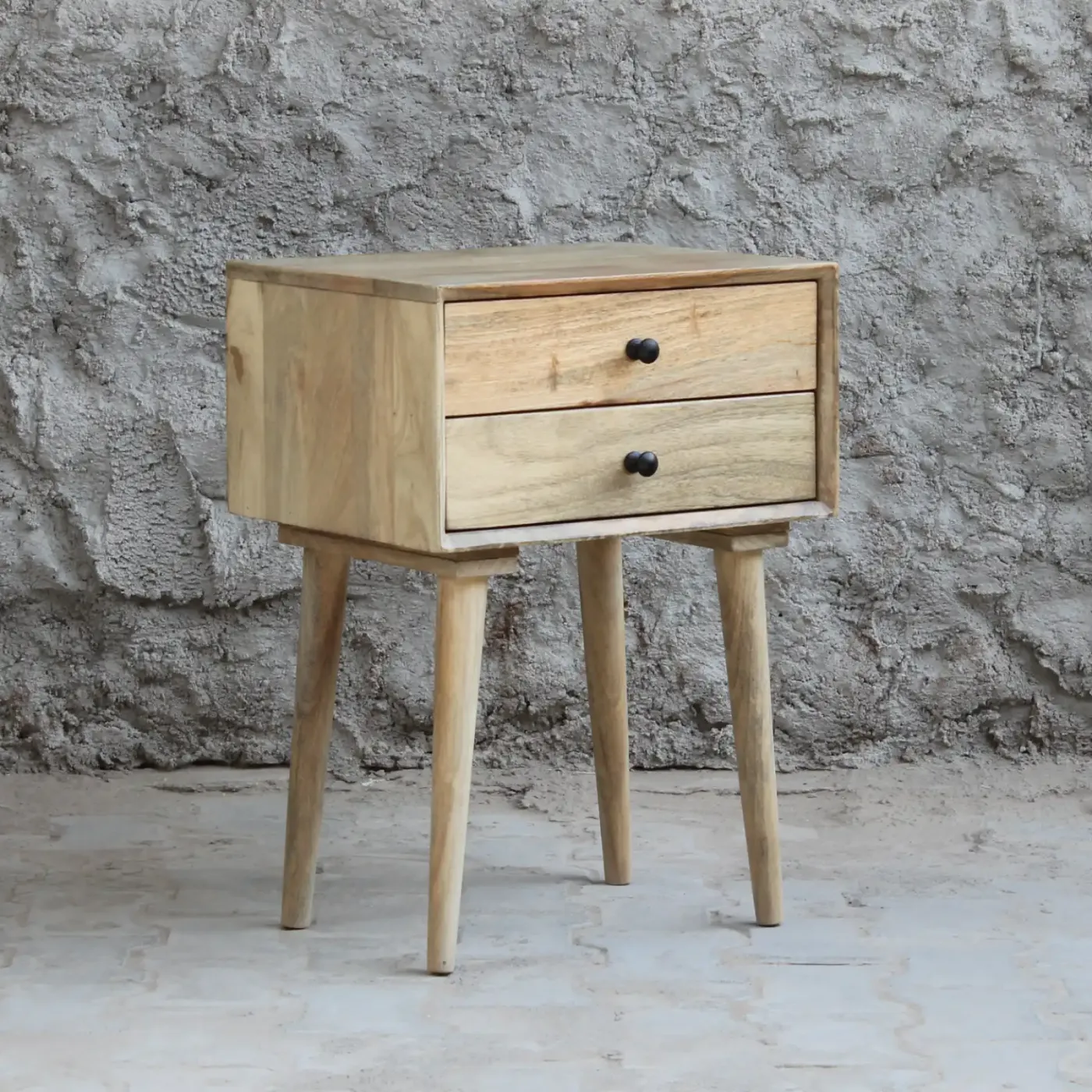 Table de nuit en manguier naturelle — Photo 2
