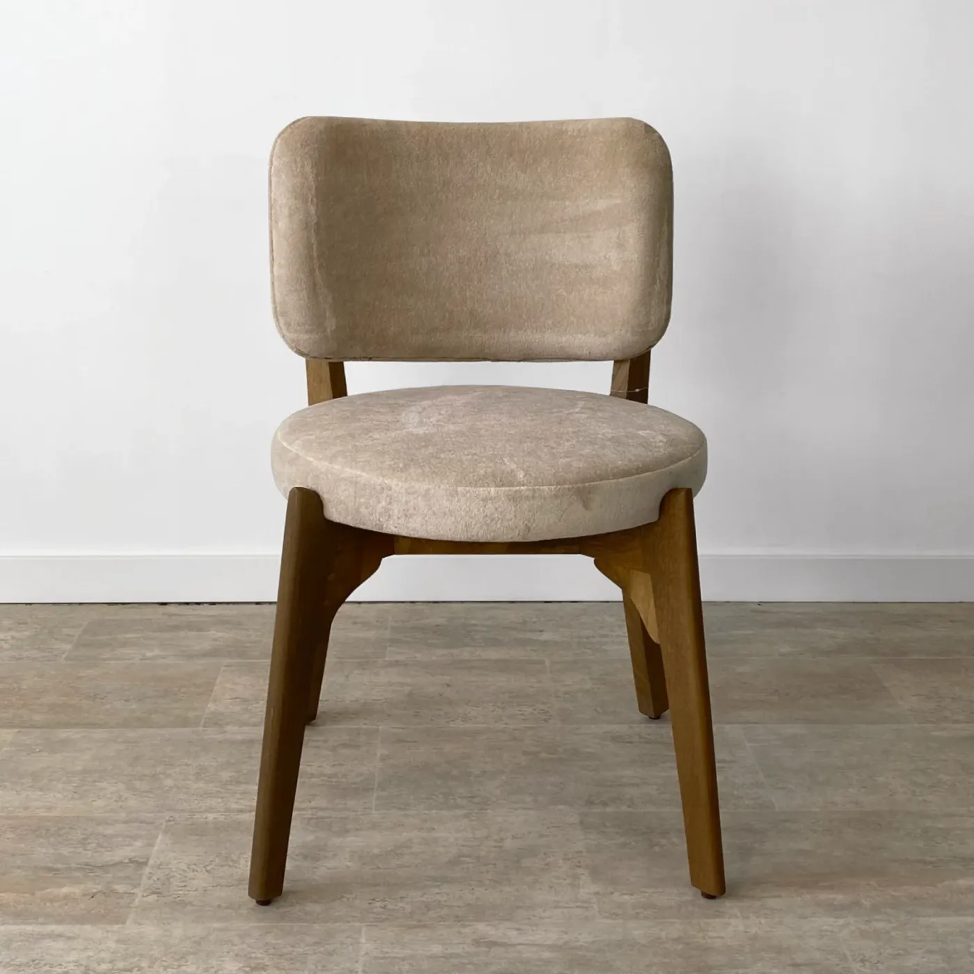 Set de 2 – sillas asiento redondo Neo de mango — Foto 2