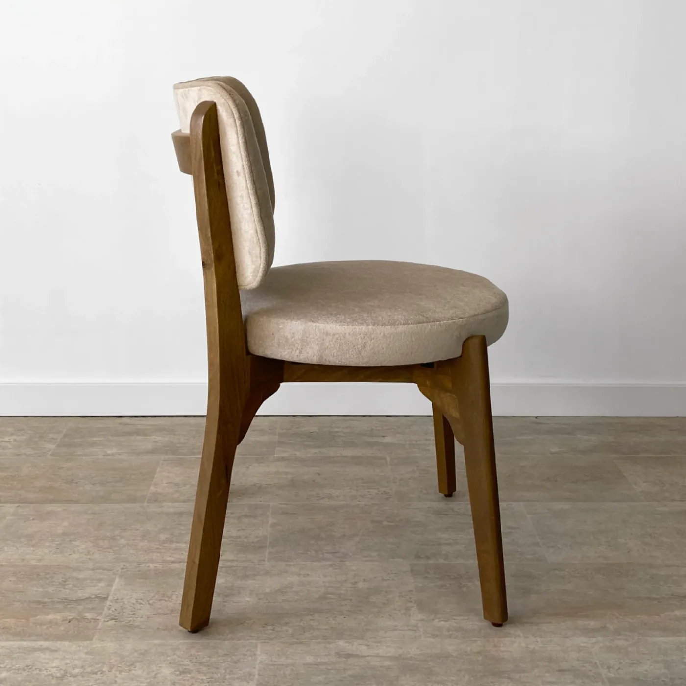 Set de 2 – sillas asiento redondo Neo de mango — Foto 3