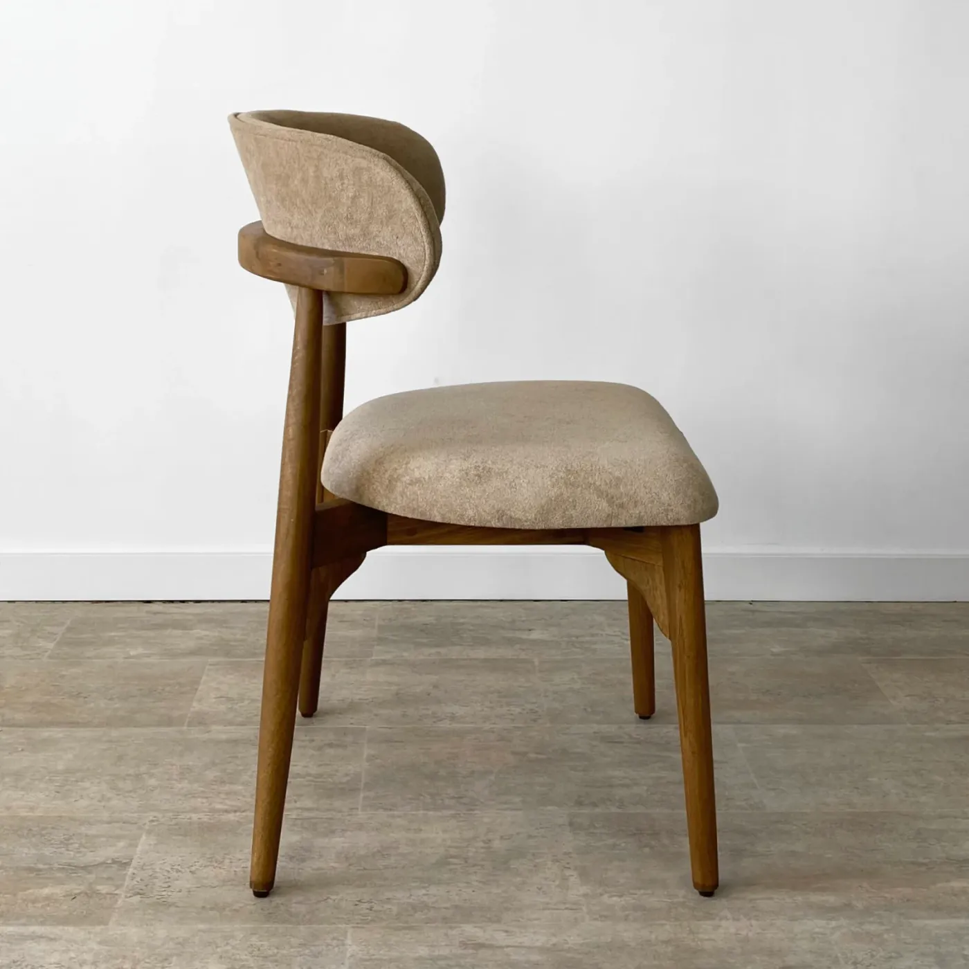 Lot de 2 – chaises Nova en manguier sable — Photo 3