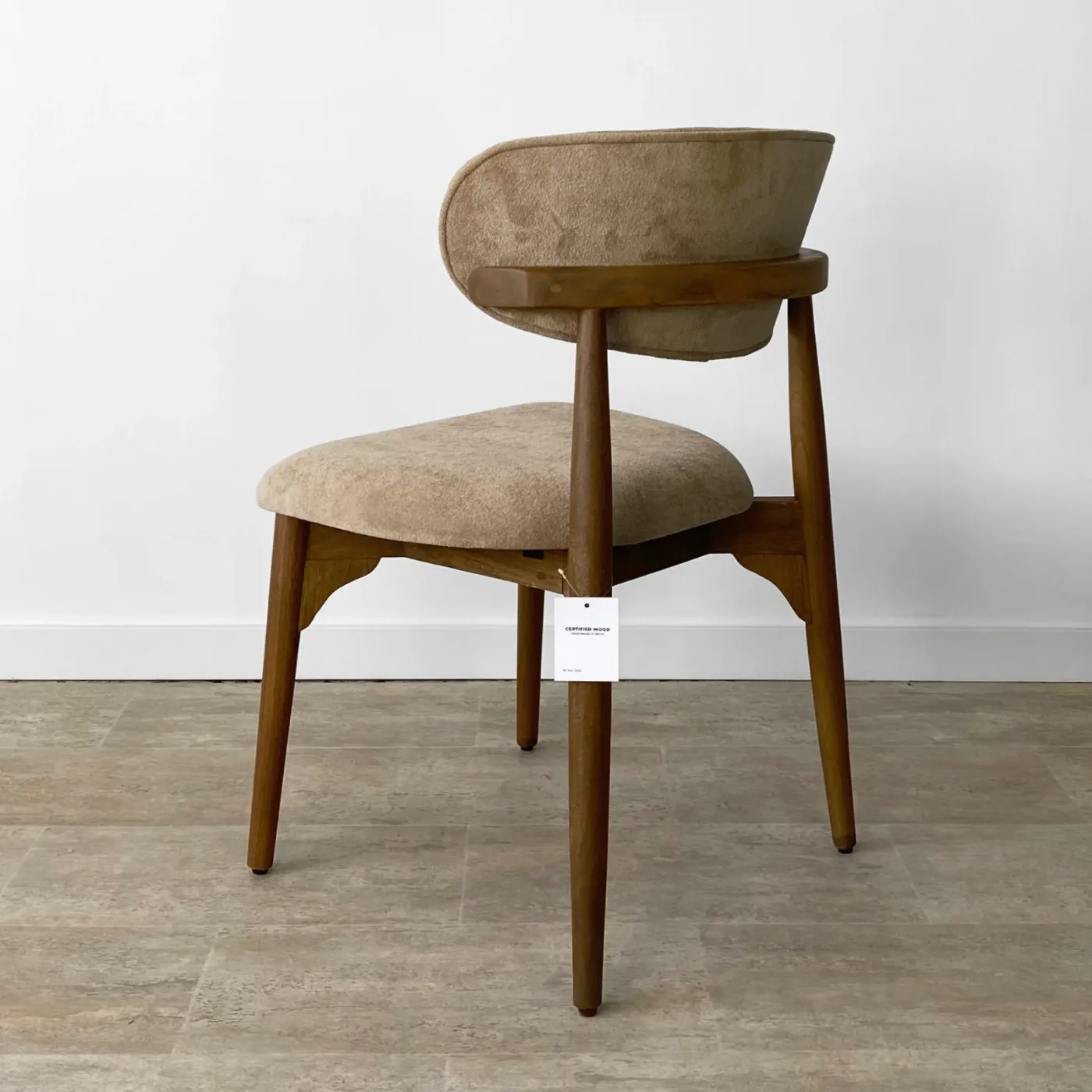 Lot de 2 – chaises Nova en manguier sable — Photo 4