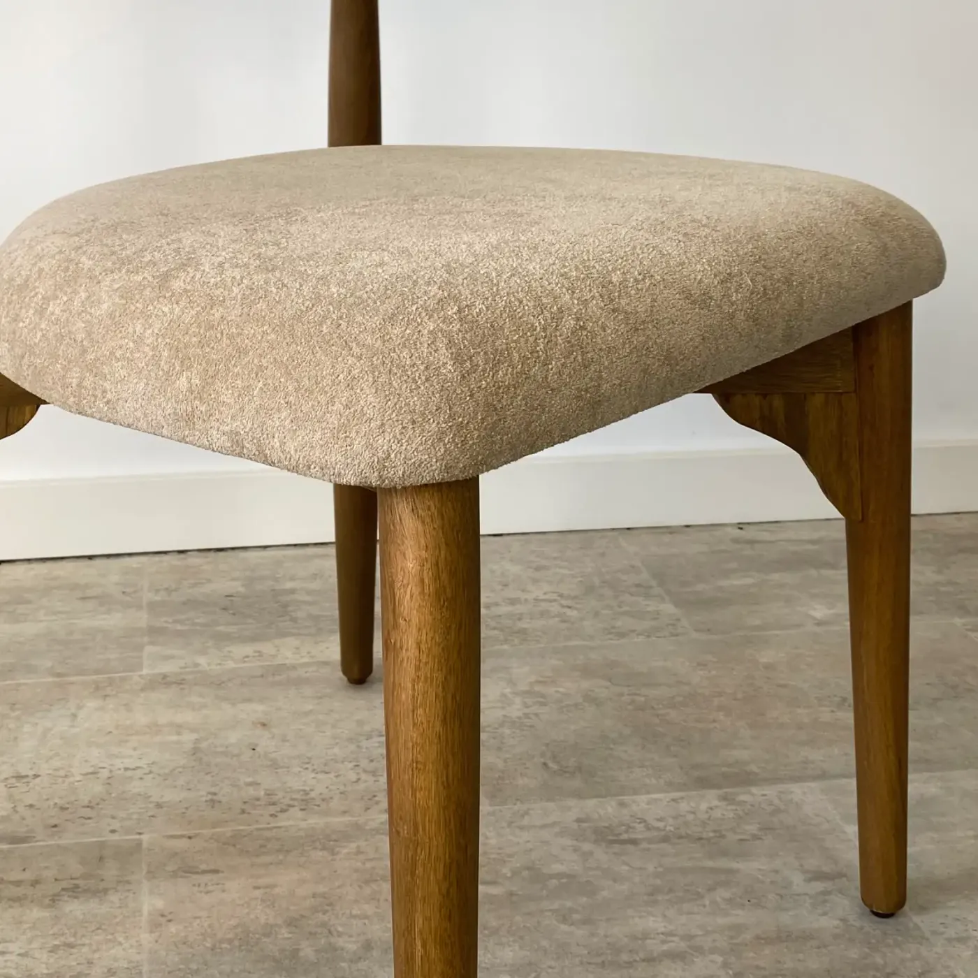 Lot de 2 – chaises Nova en manguier sable — Photo 6