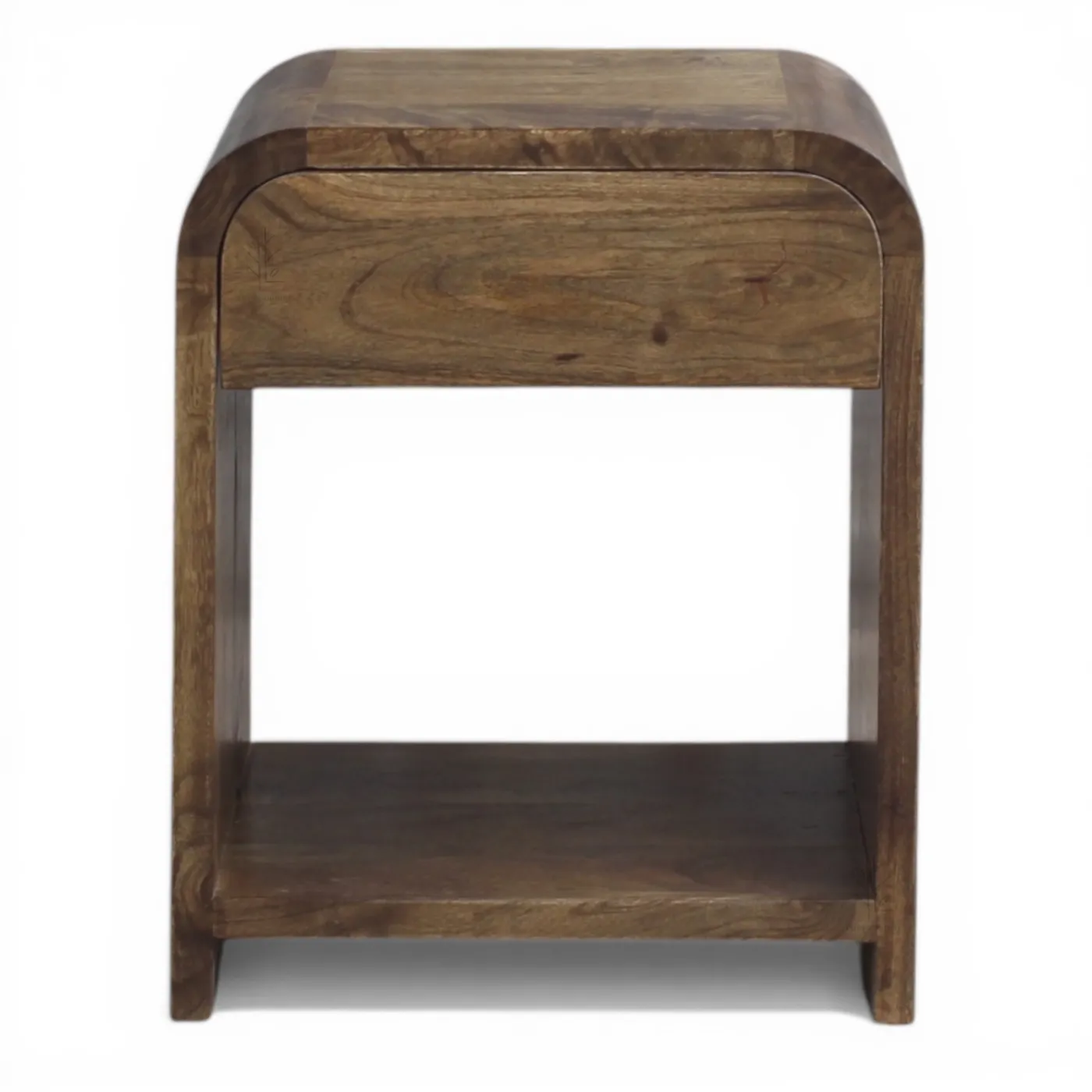 Color Ibiza mango wood walnut bedside table — Photo 6