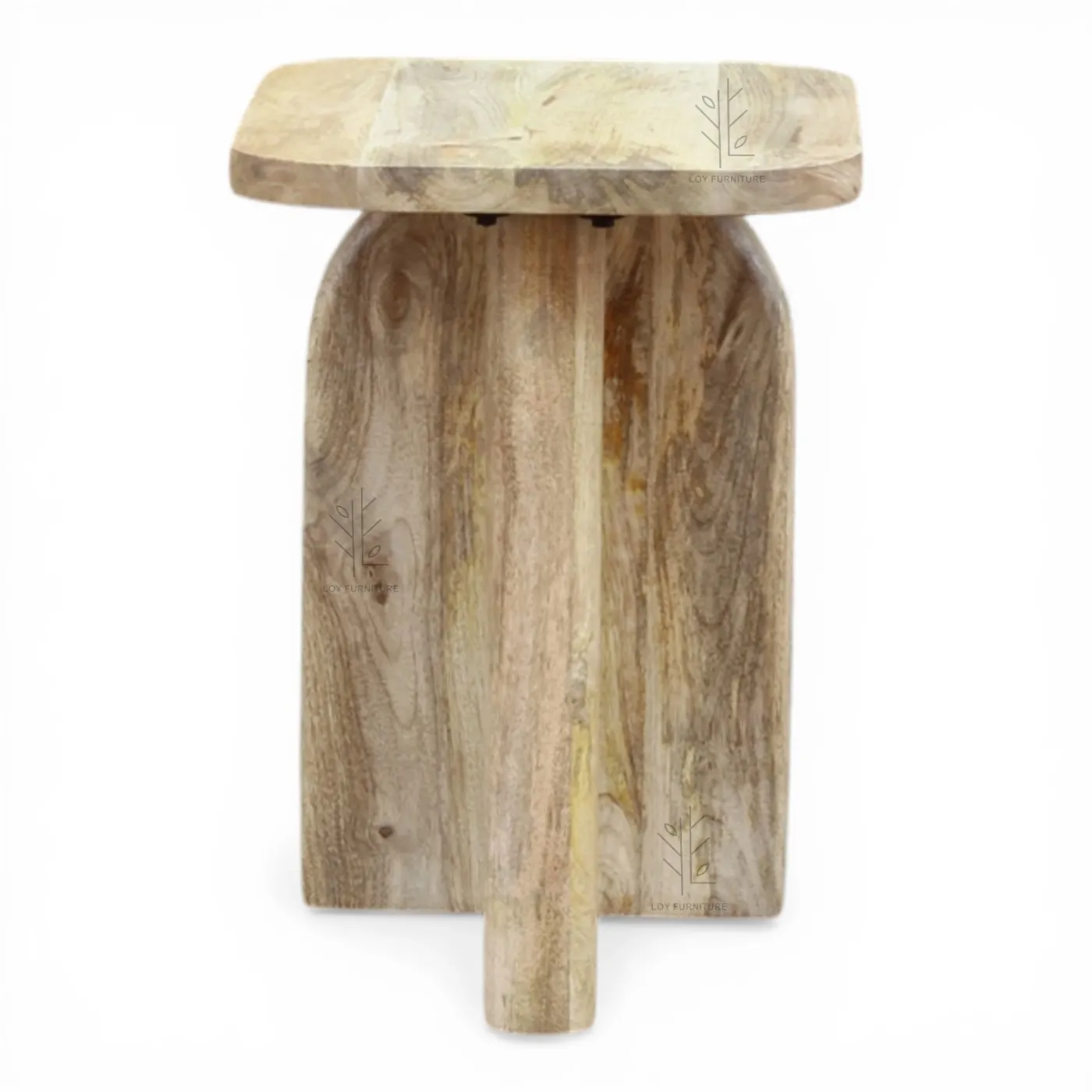 Mesa auxiliar Ibiza de mango natural — Foto 3