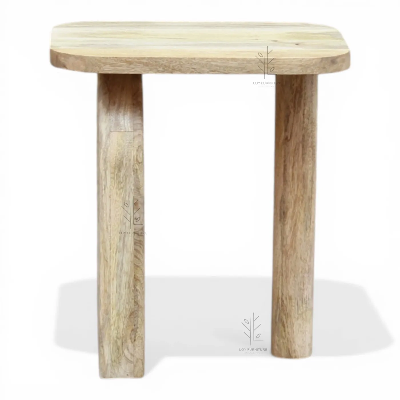 Mesa auxiliar Ibiza de mango natural — Foto 5