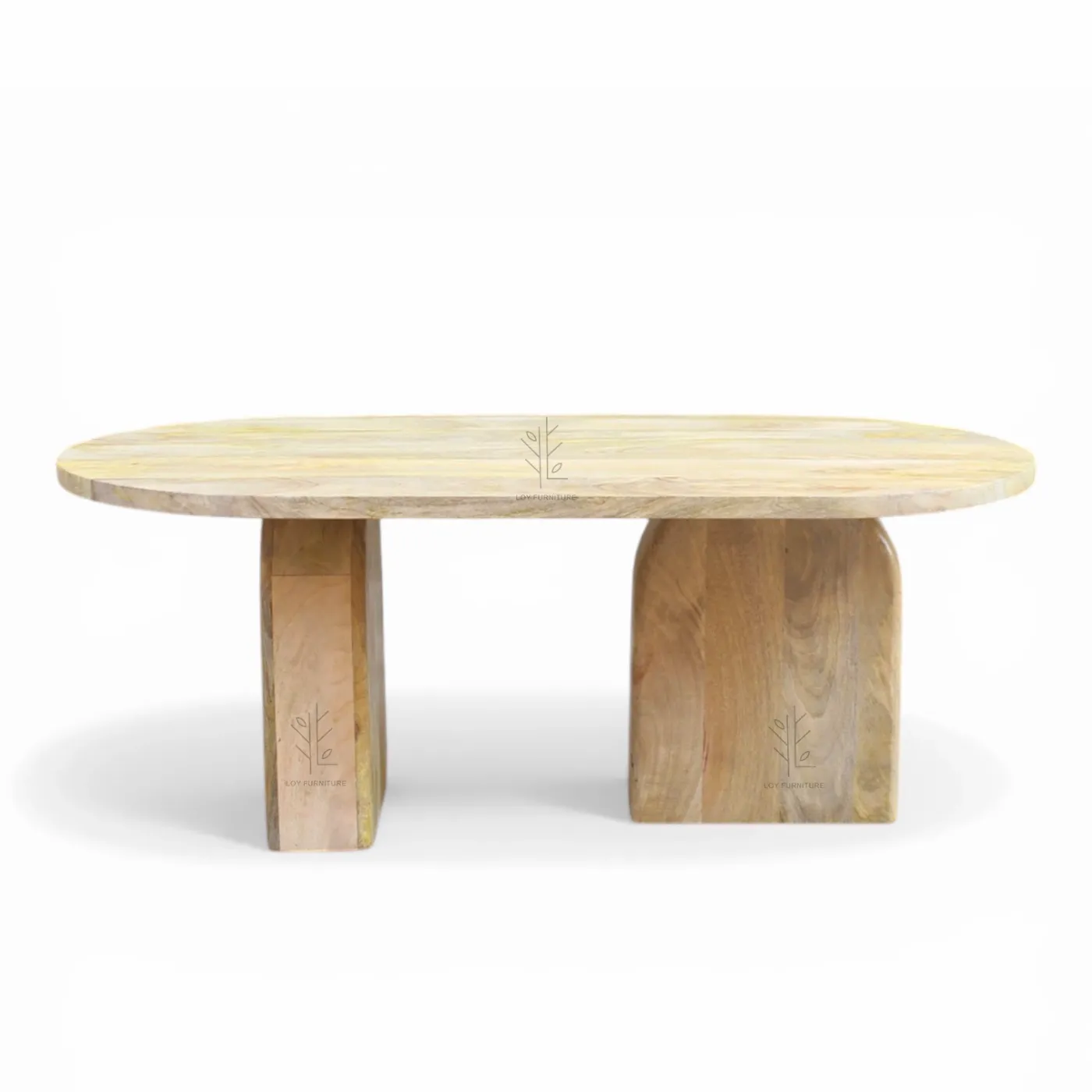 Mesa de centro Ibiza de mango natural — Foto 2