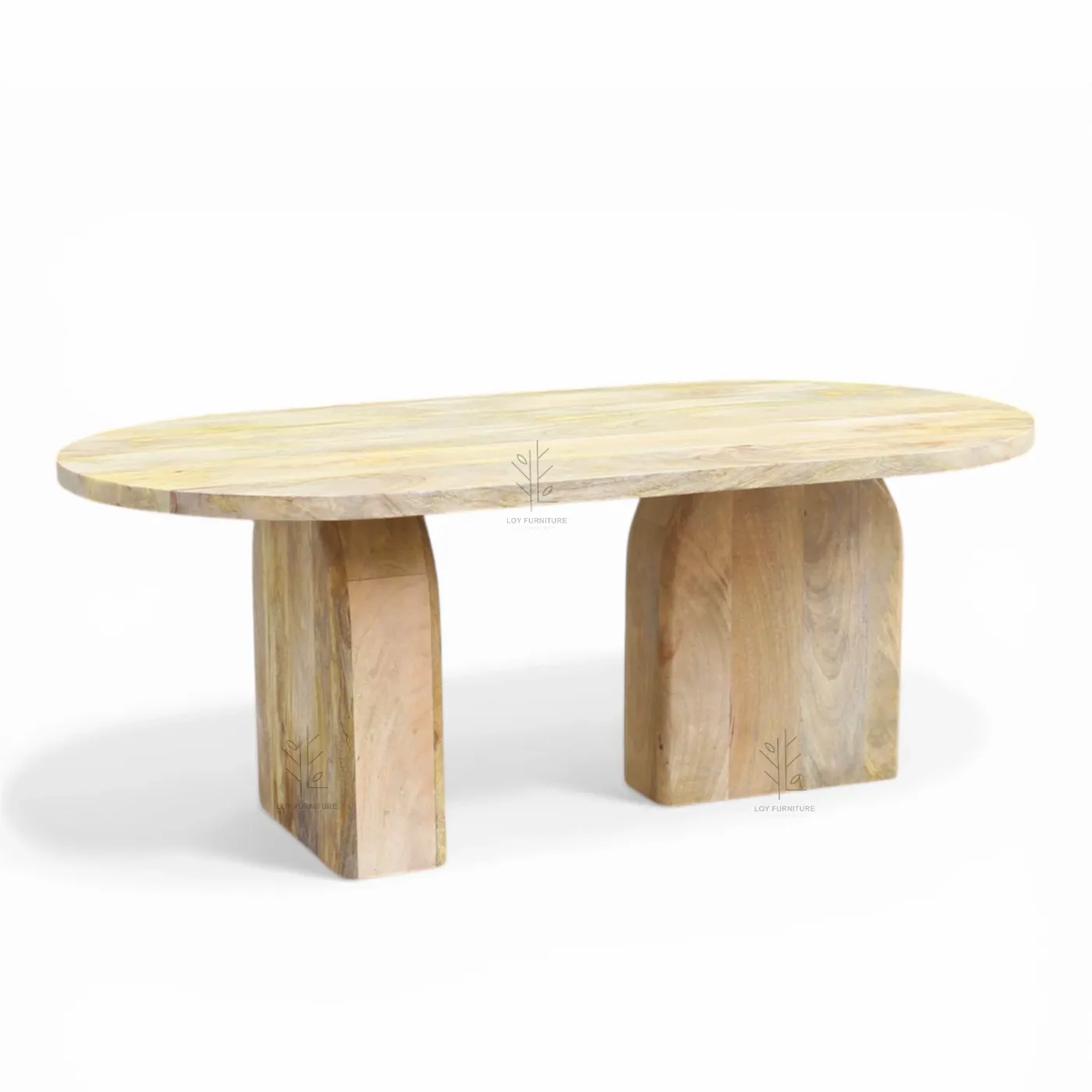 Mesa de centro Ibiza de mango natural — Foto 4