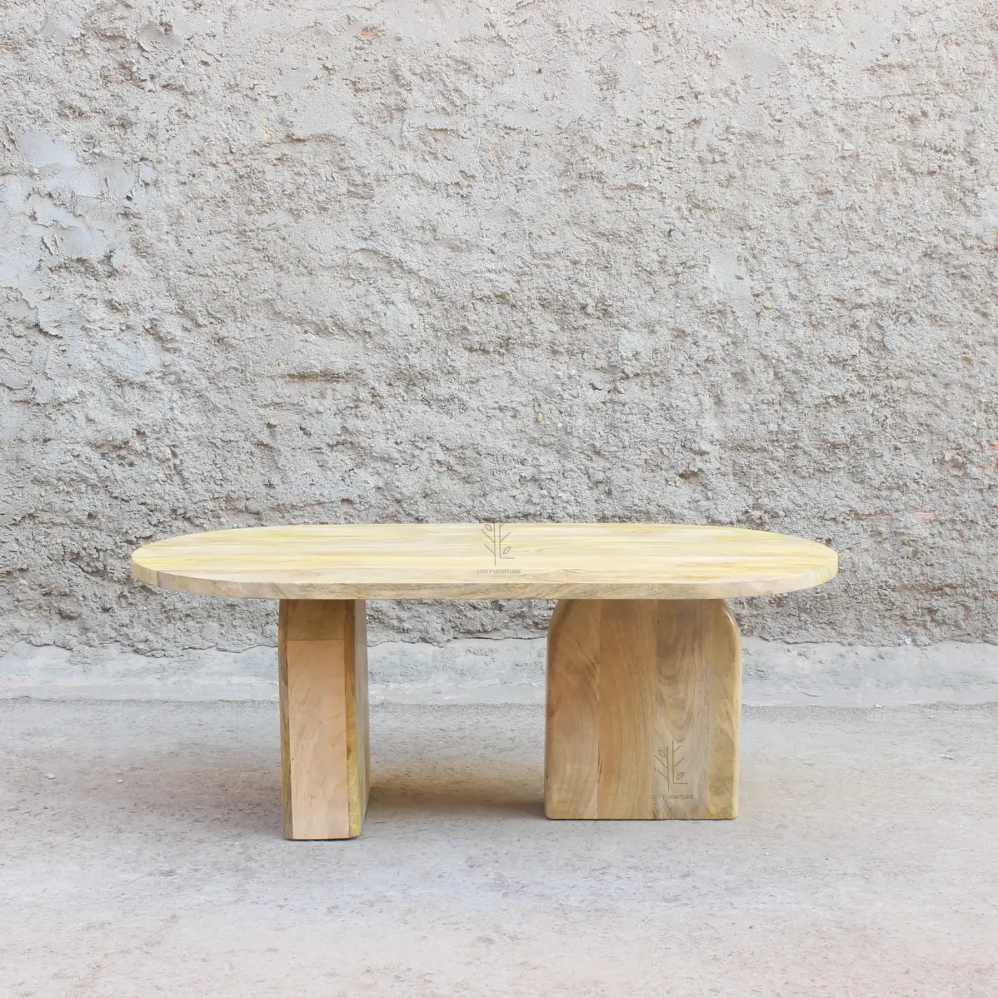 Mesa de centro Ibiza de mango natural — Foto 5