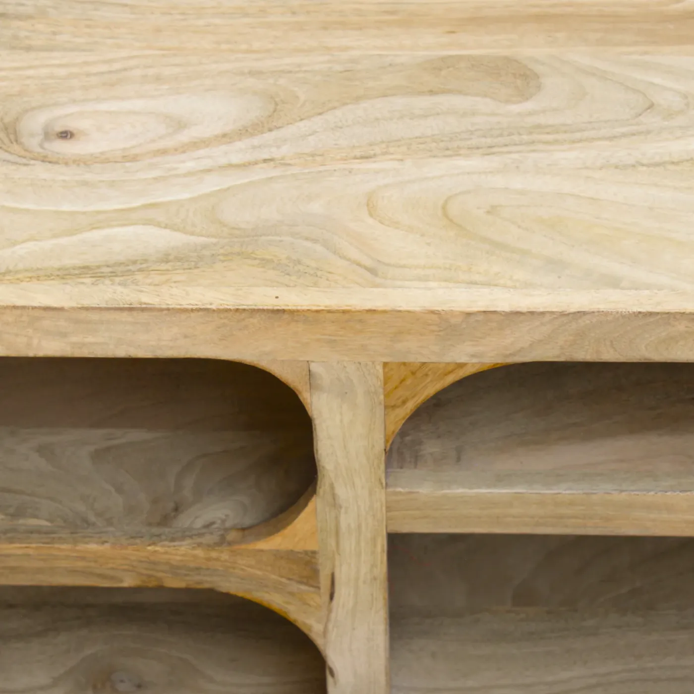 Ibiza mango wood TV unit – natural — Photo 3