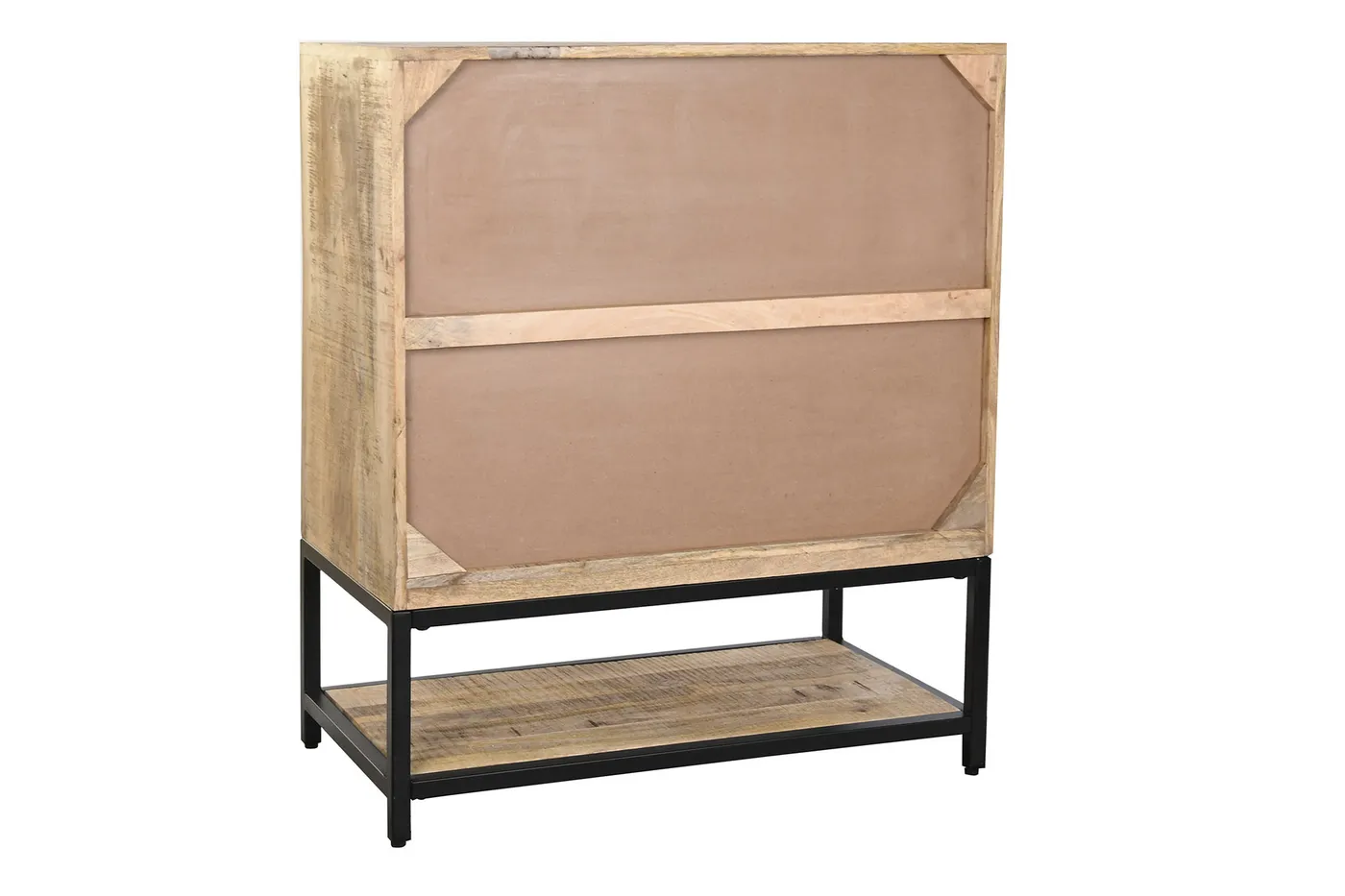 Dressoir van mangohout en metaal — Foto 2
