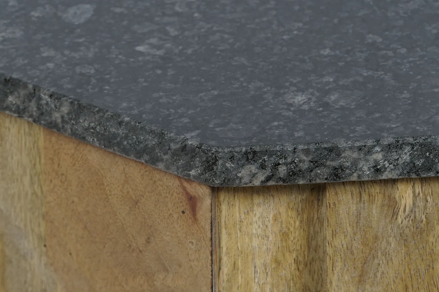 Mango wood marble coffee table — Photo 2