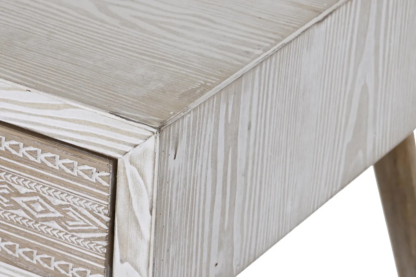 Fir cotton coffee table – white — Photo 2