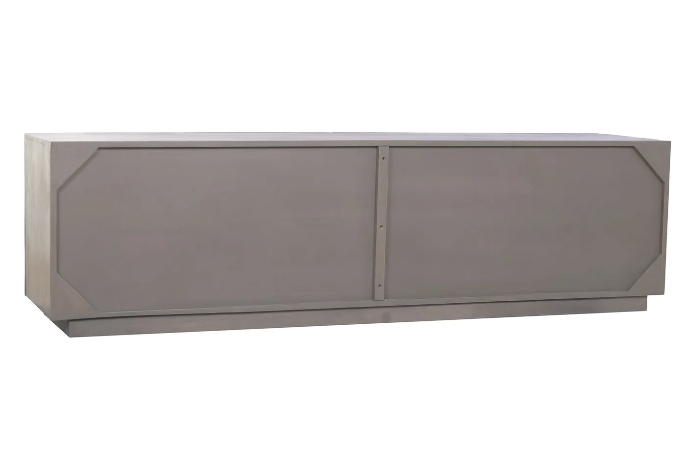Mueble TV de mango y cristal — Foto 2