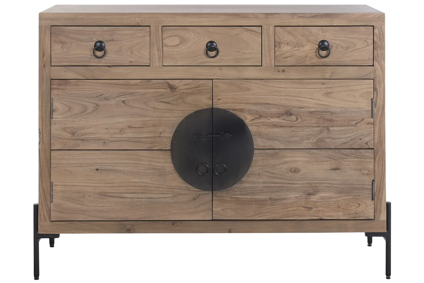 Acacia metal sideboard — Photo 1