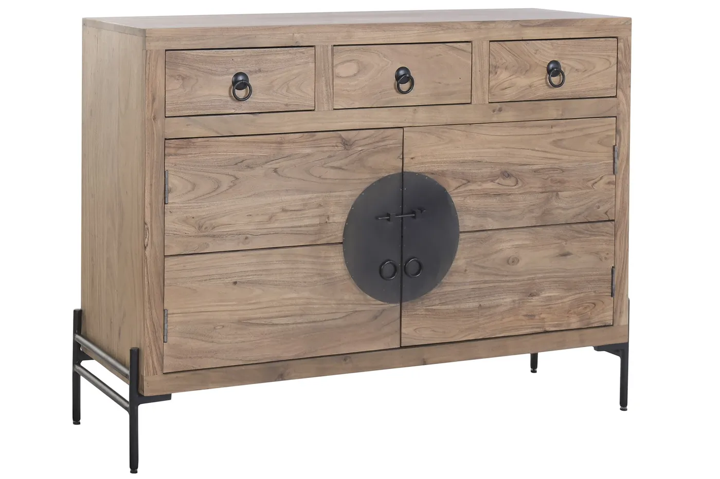 Acacia metal sideboard — Photo 2