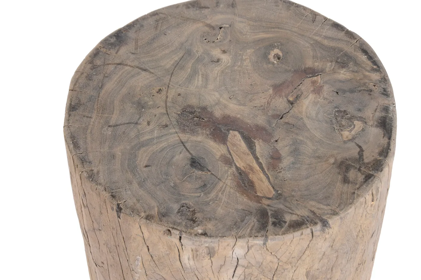Pedestal de madera y material reciclado — Foto 2