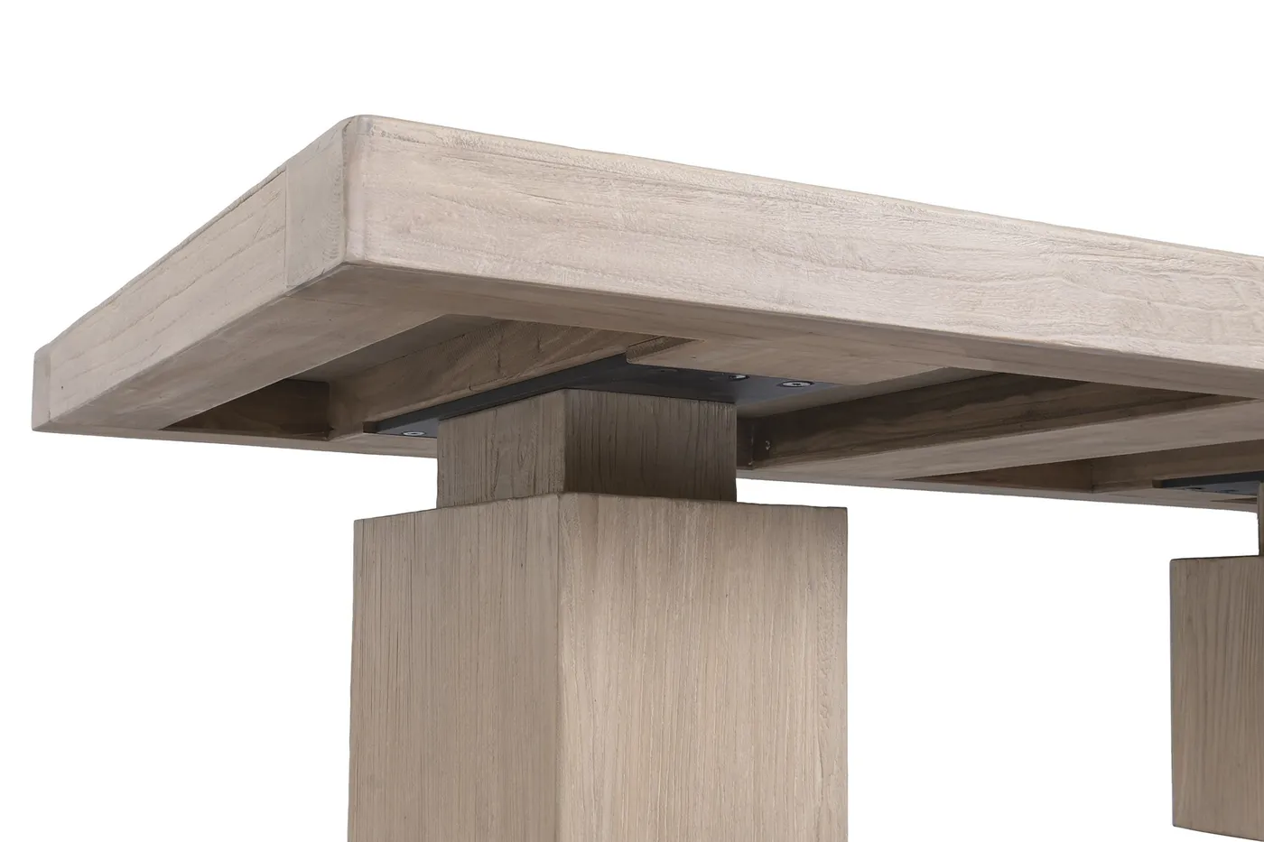 Table basse massif en orme — Photo 2