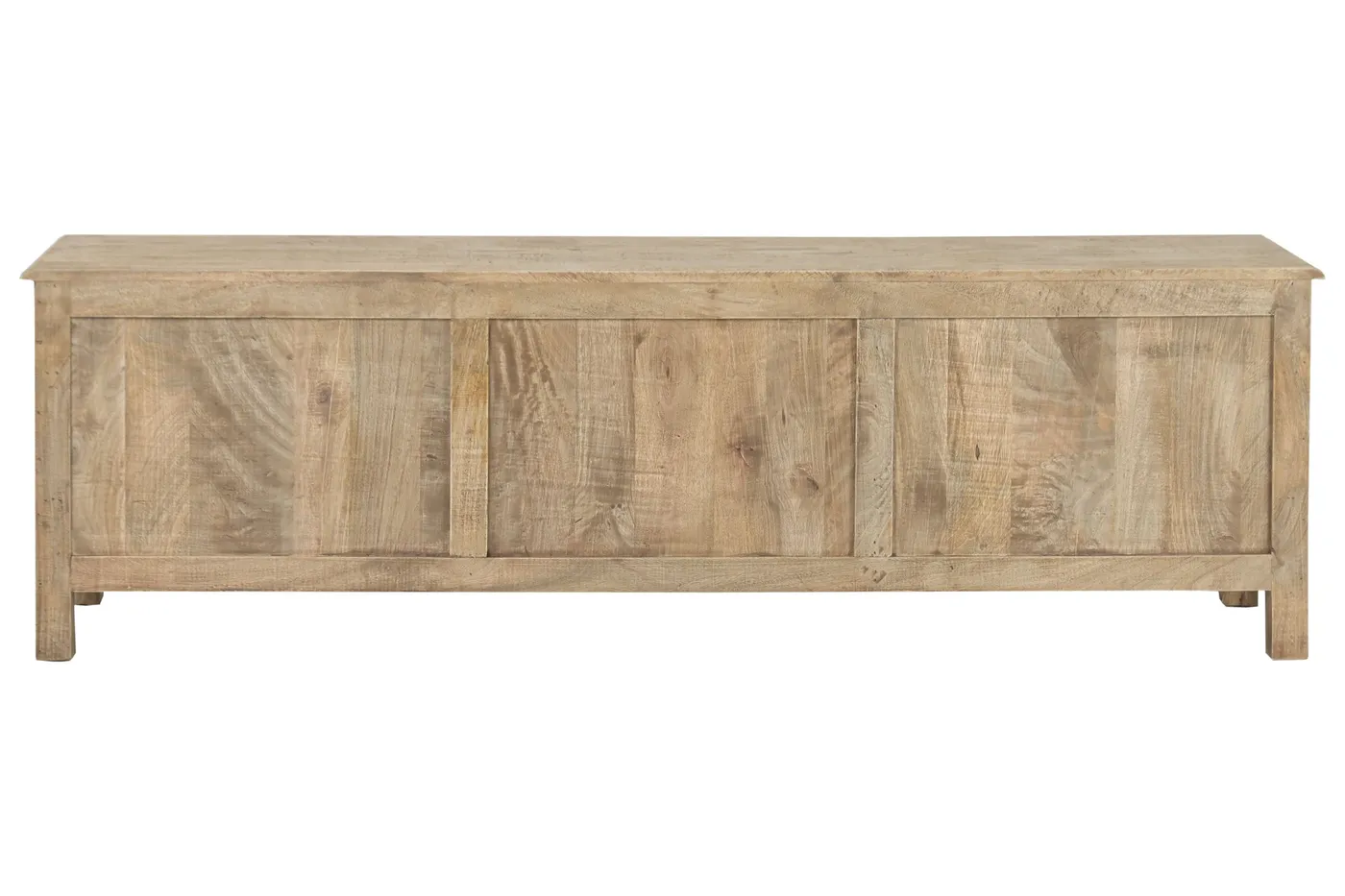 Mango wood TV unit – natural — Photo 2