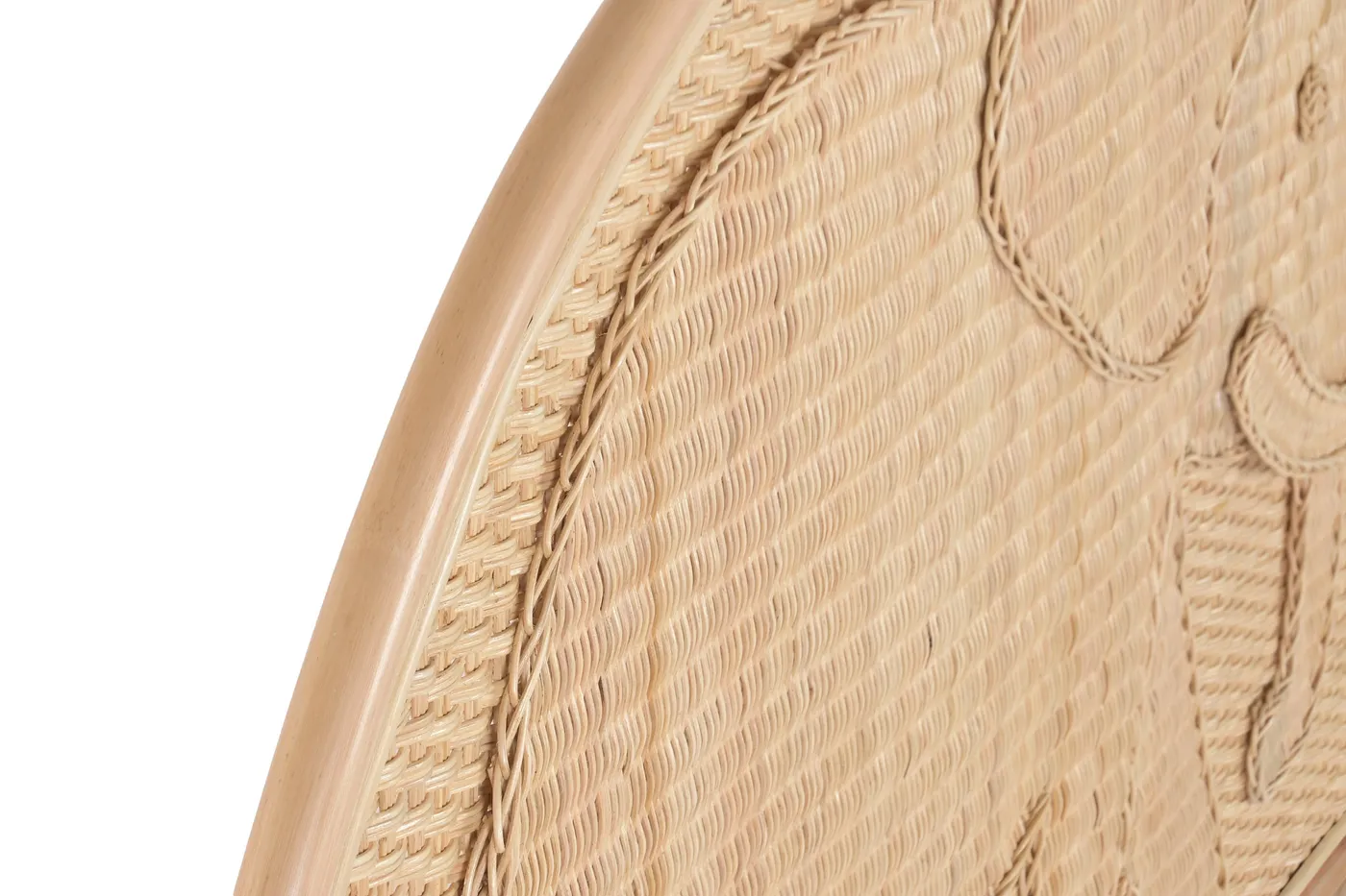 Elephant rattan headboard – natural — Photo 2
