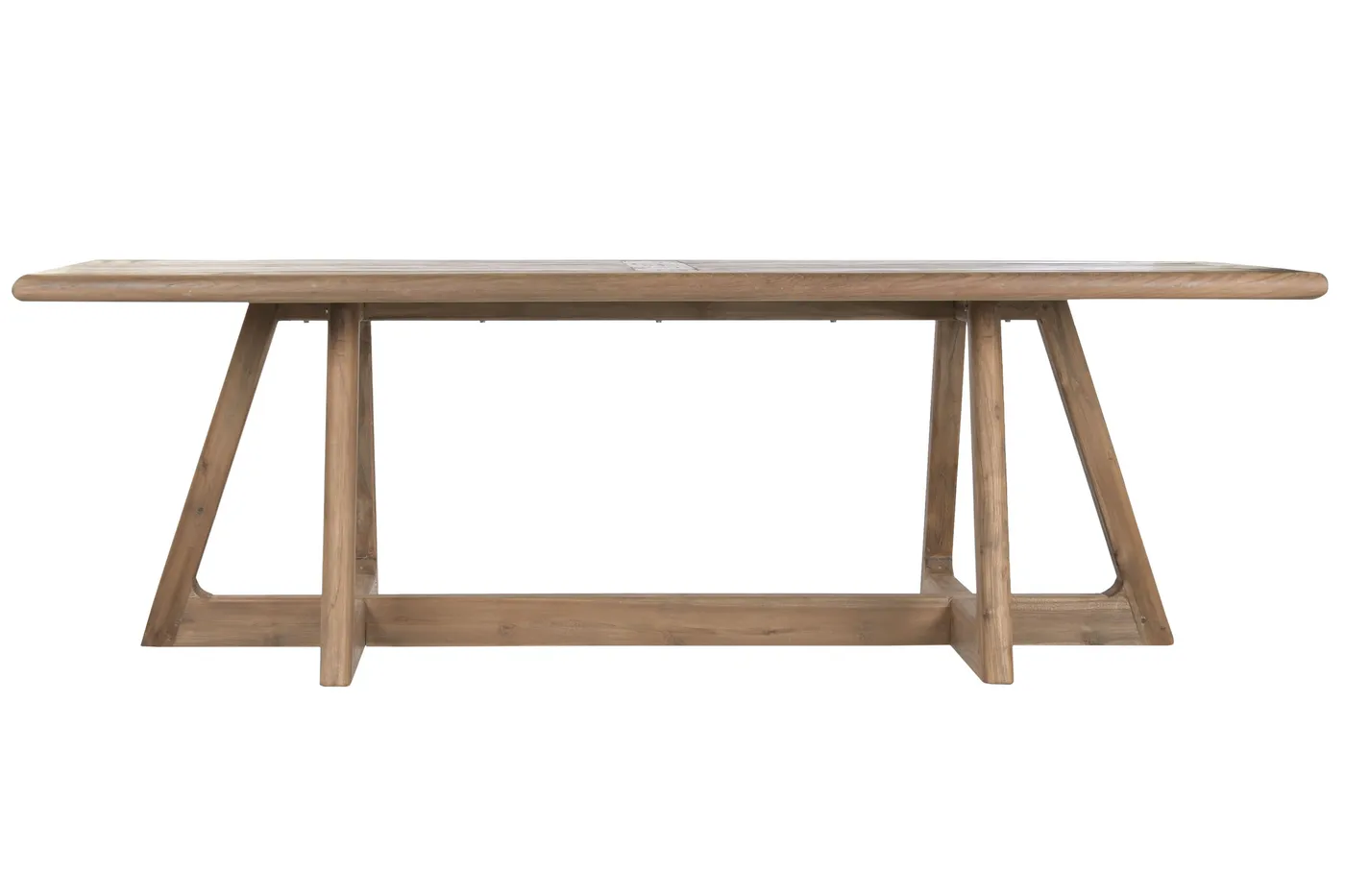 Table à manger en teck et matériau recyclé — Photo 2