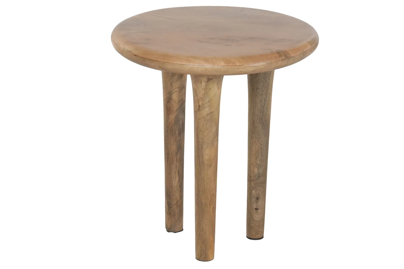 Bijzettafel van mangohout bruin — Foto 2